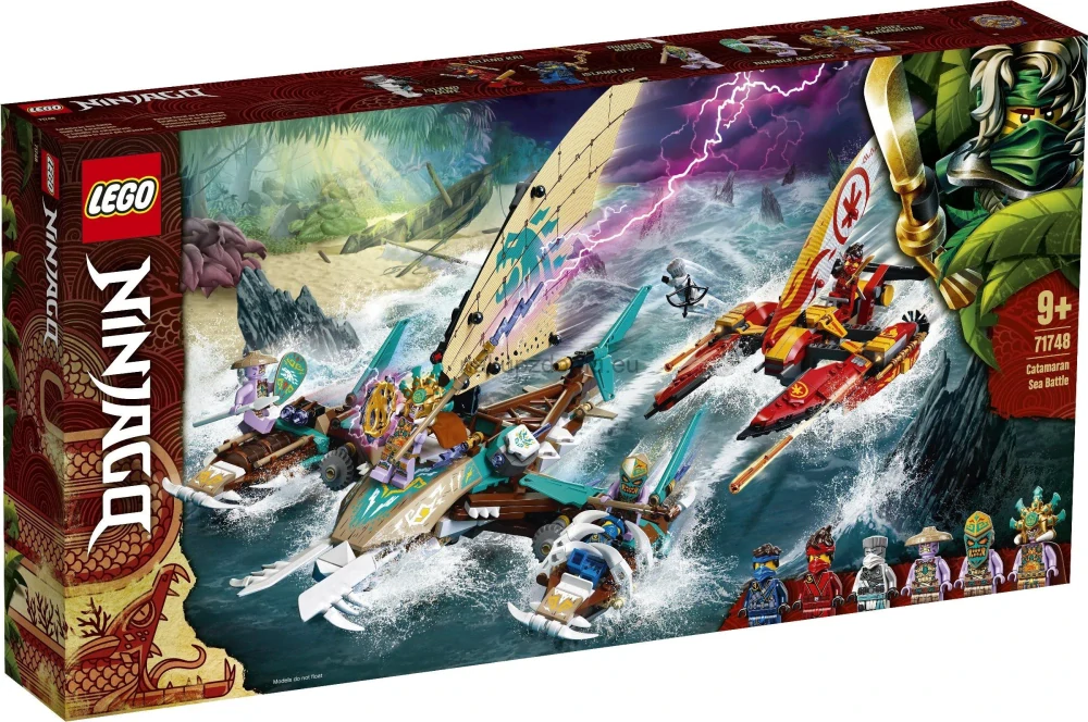 LEGO Ninjago 71748 Souboj katamaránů na moři