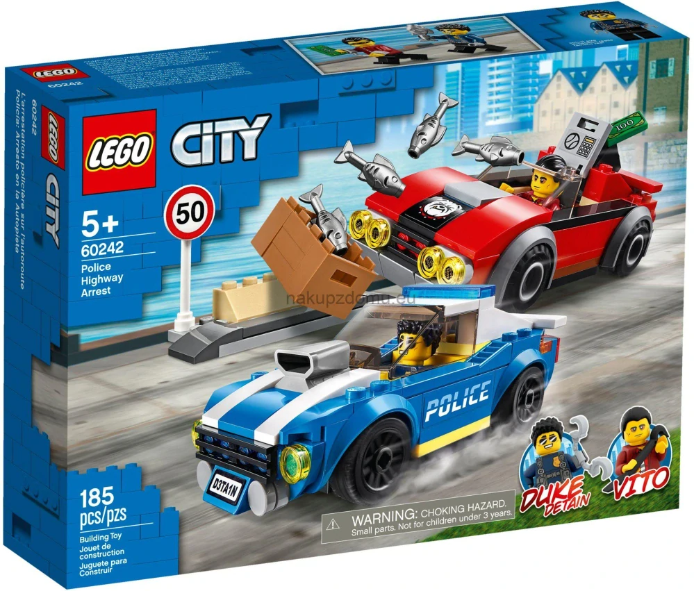 LEGO City 60242 Policejní honička na dálnici