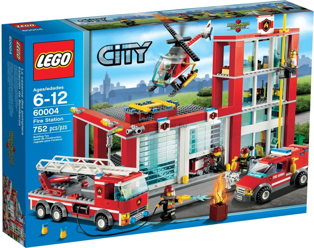 LEGO City 60004 Hasičská stanice