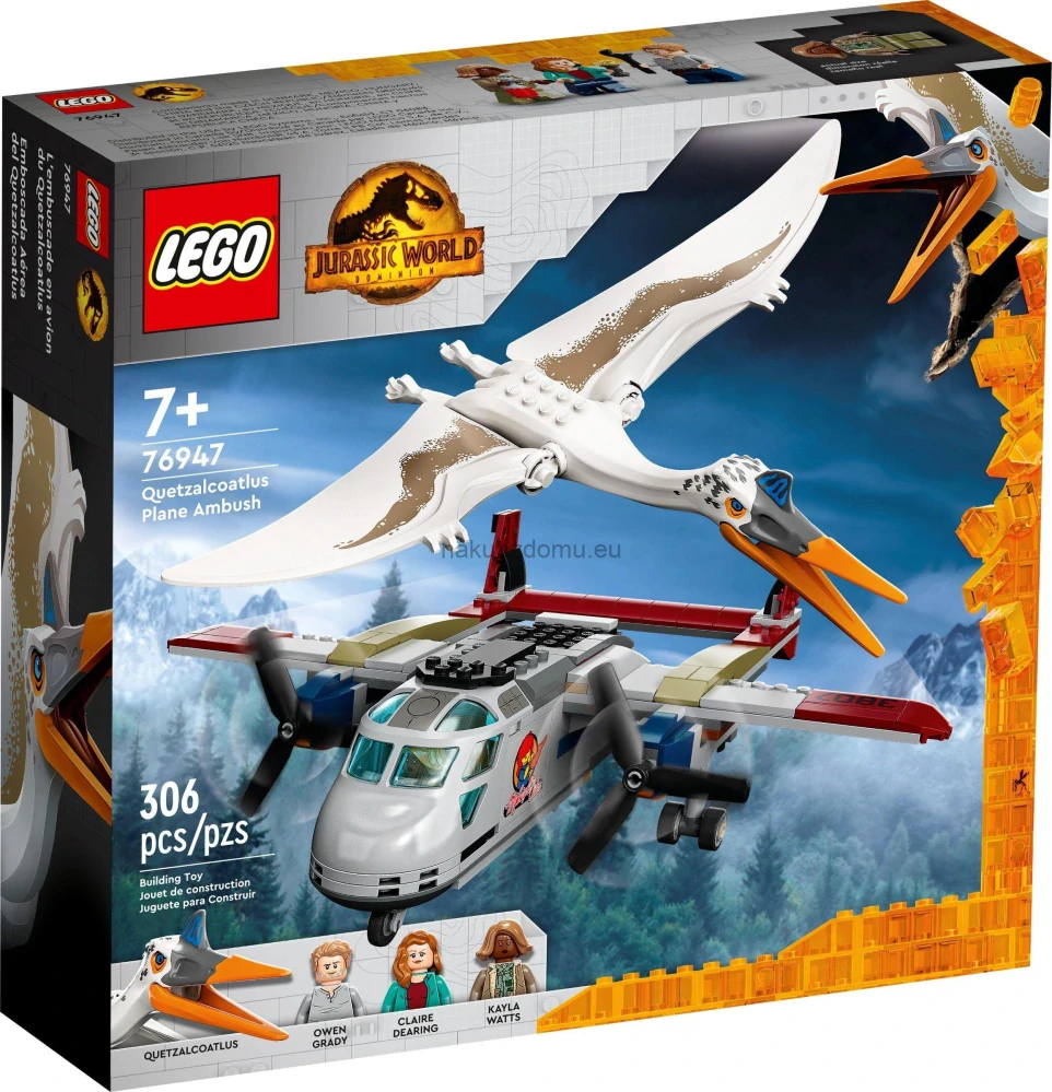 LEGO Jurassic World 76947 Quetzalcoatlus přepadení letadla