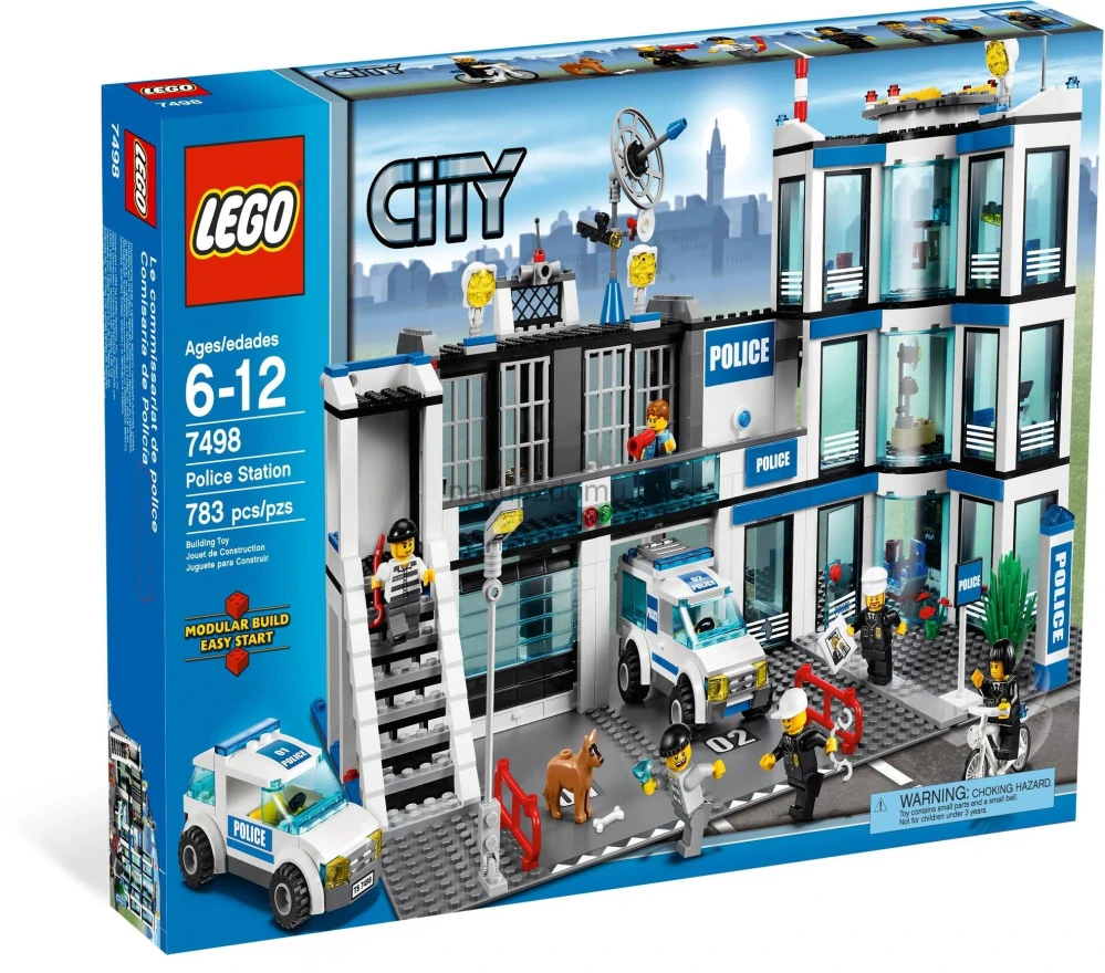 LEGO City 7498 Policejní stanice