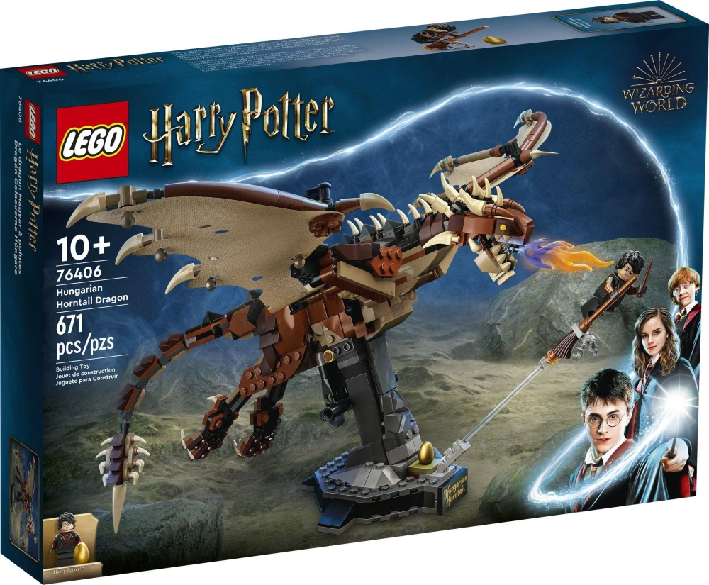 LEGO Harry Potter 76406 Maďarský trnoocasý drak