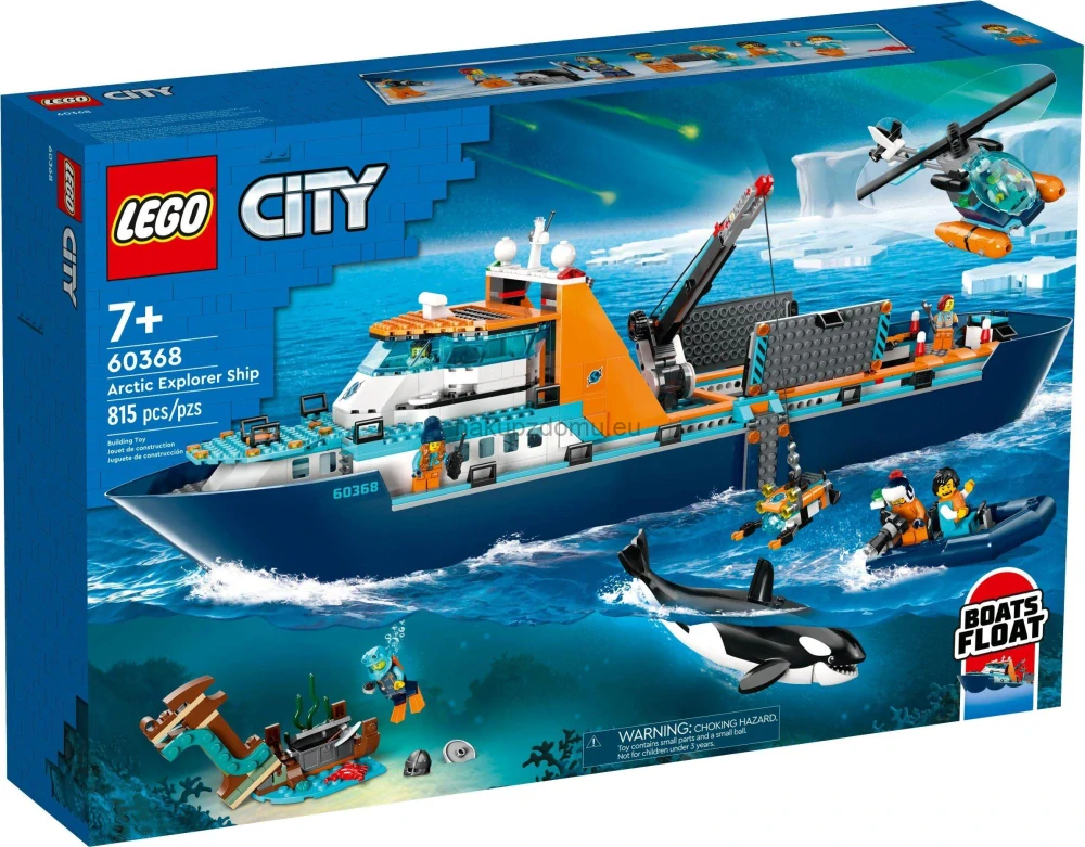 LEGO City 60368 Arktická průzkumná loď