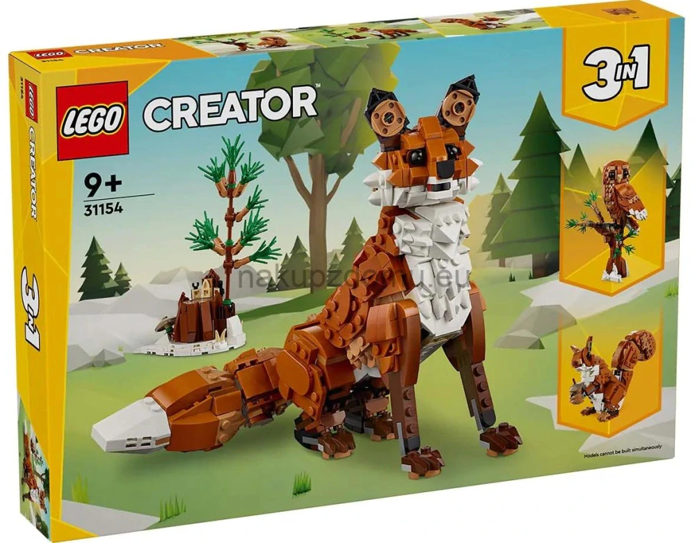 LEGO Creator 31154 Zvířátka z lesa: Liška obecná