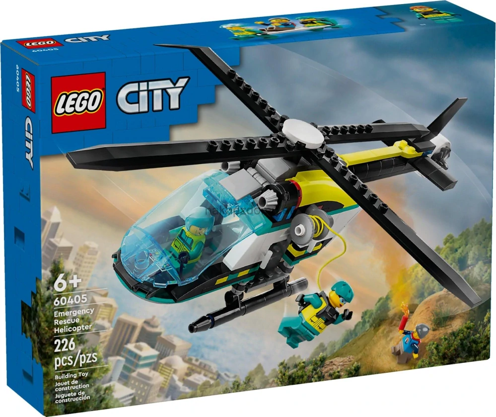 LEGO City 60405 Záchranářská helikoptéra