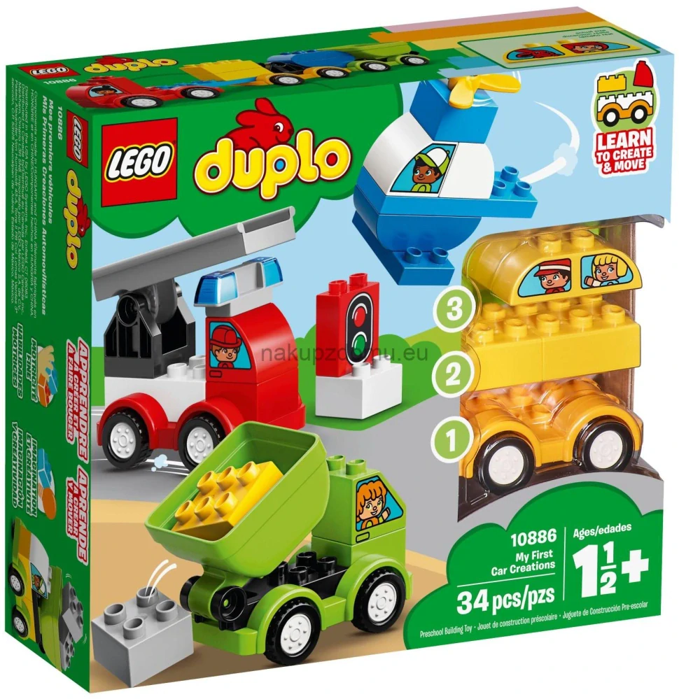 LEGO Duplo 10886 Moje první vozidla