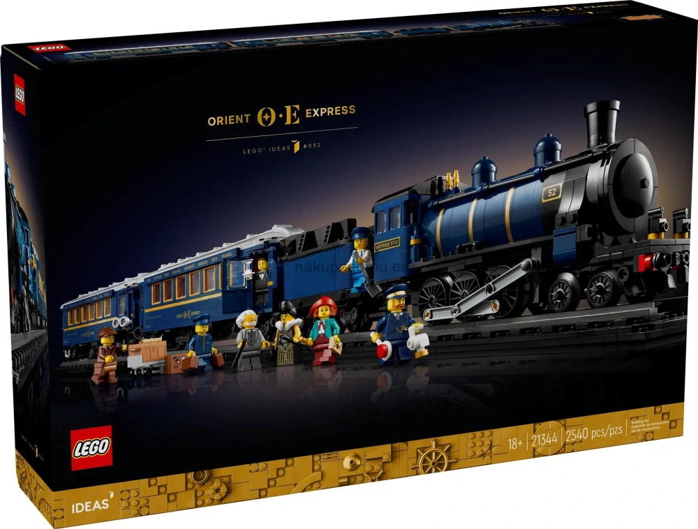 LEGO Ideas 21344 Vlak Orient Express