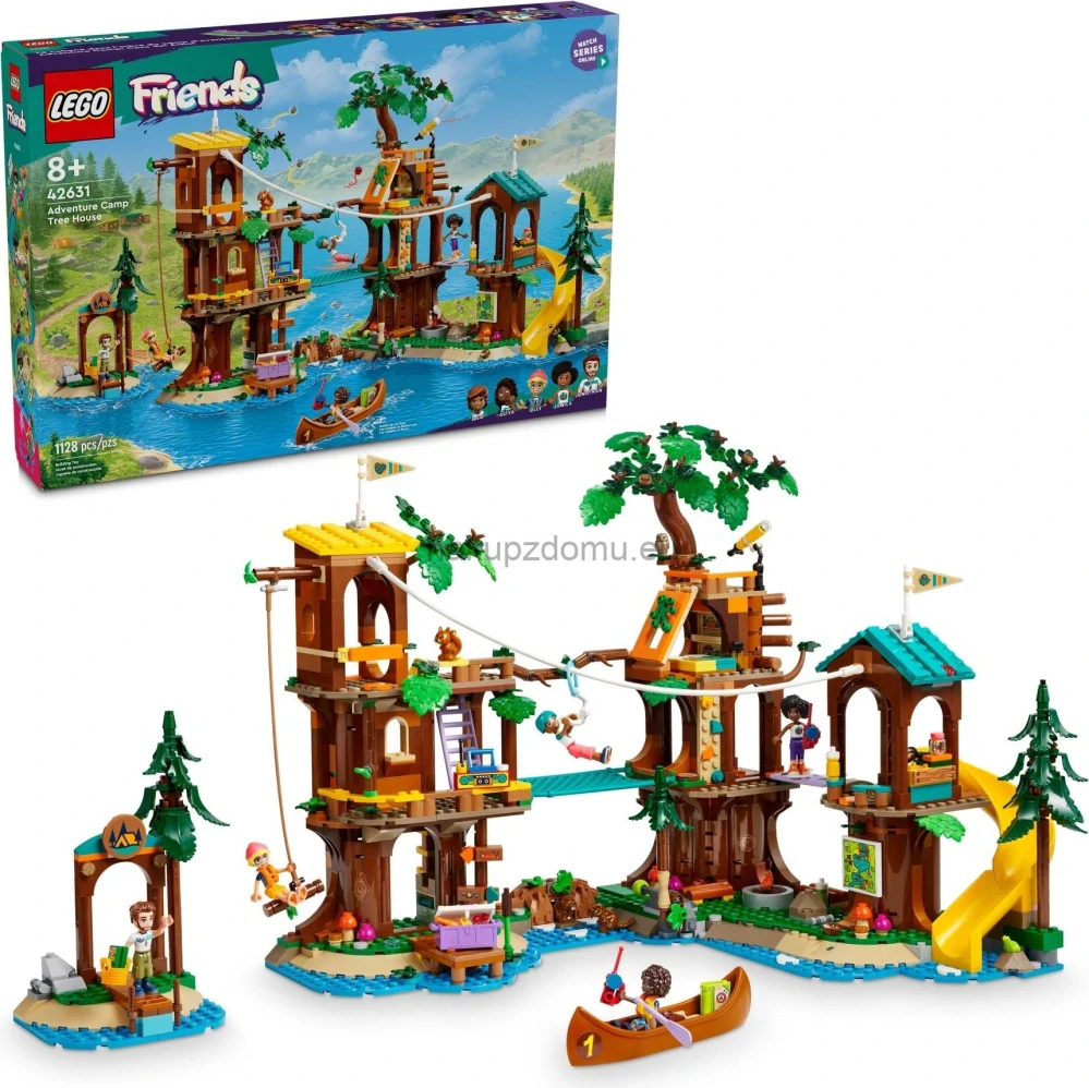 LEGO Friends 42631 Dobrodružný tábor – dům na stromě