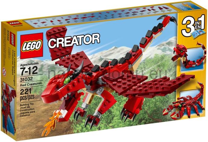 LEGO Creator 31032 Červené příšery