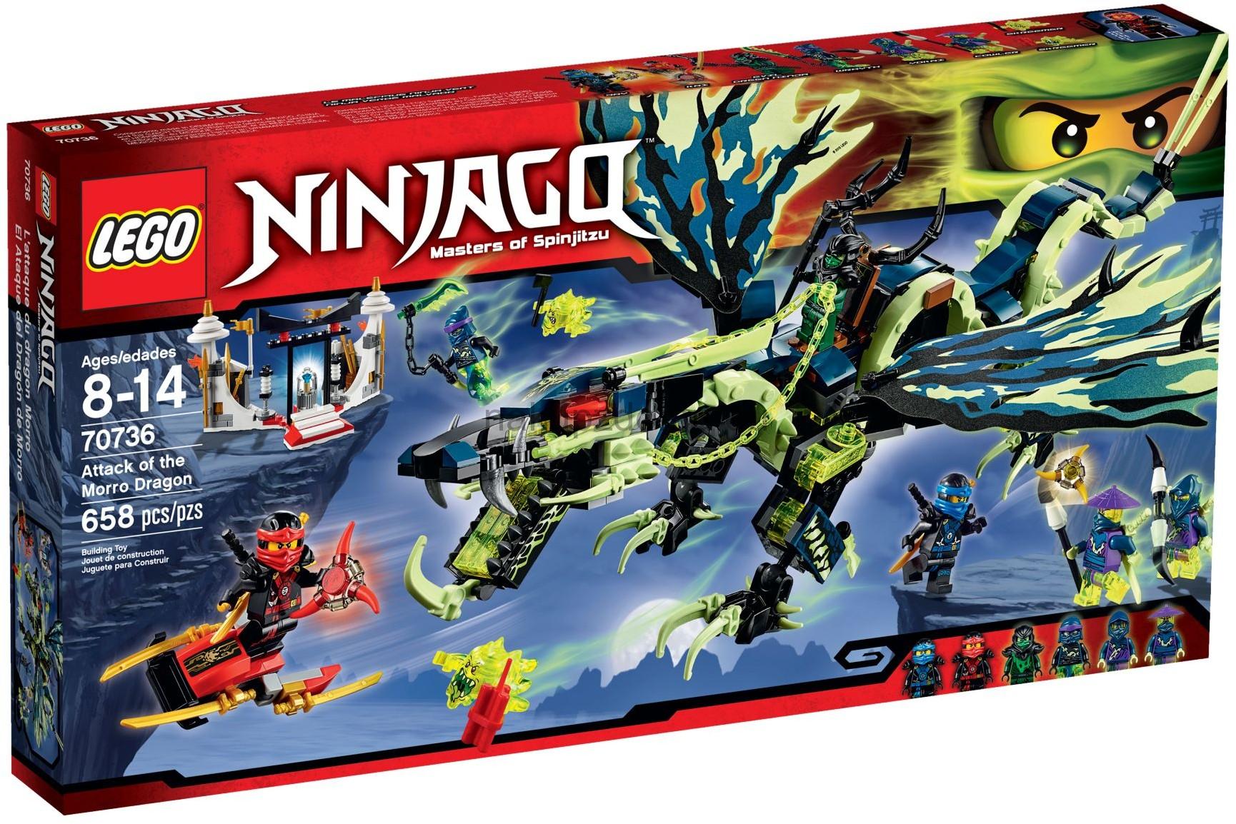 LEGO Ninjago 70736 Útok draka Morro