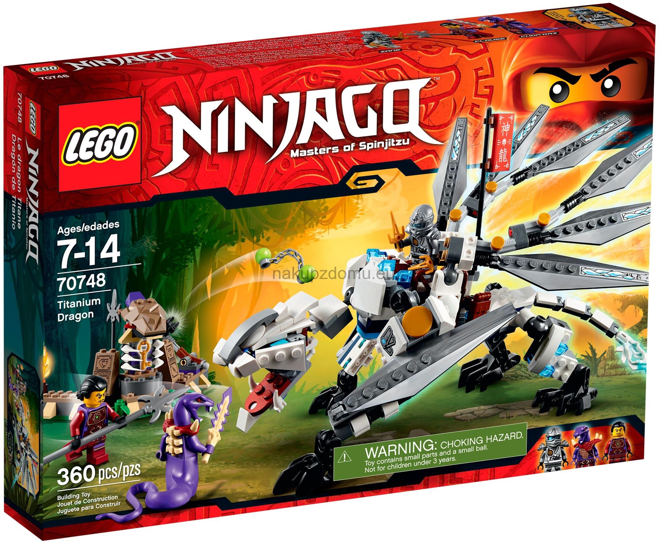 LEGO Ninjago 70748 Titanový drak