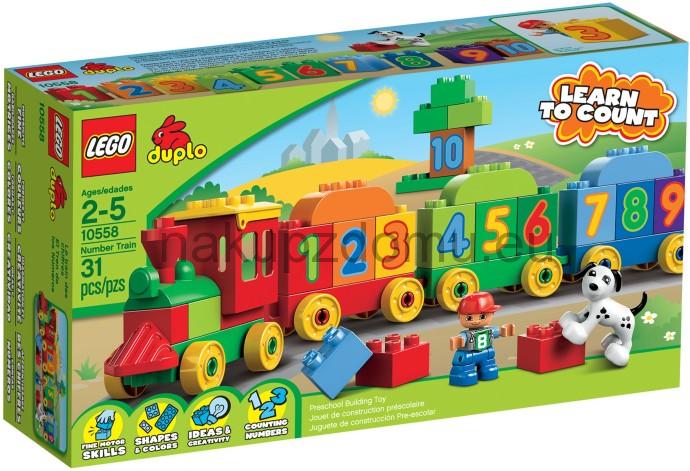 LEGO Duplo 10558 Vláček plný čísel
