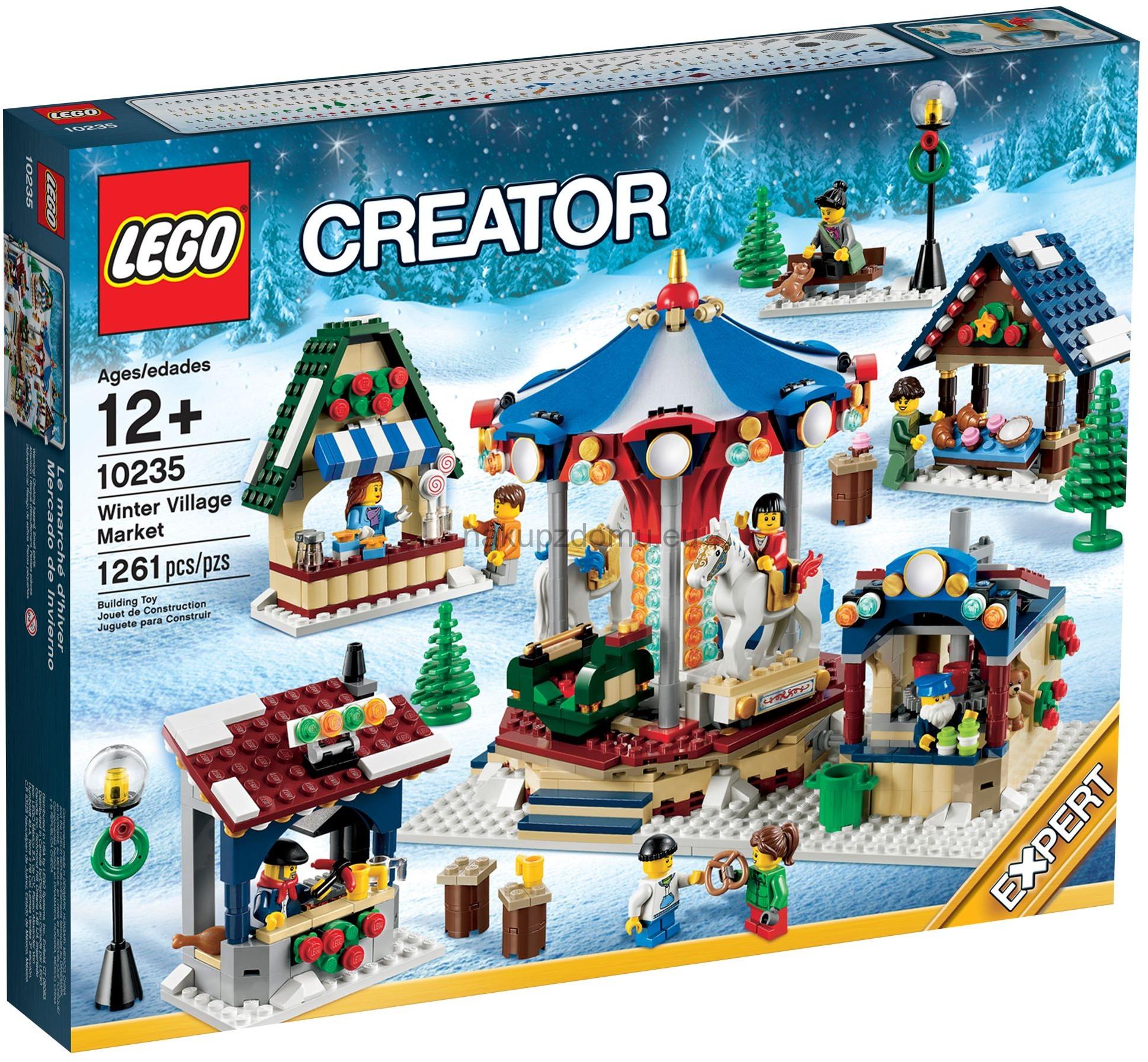 LEGO Creator 10235 Zimní trhy ve vesnici