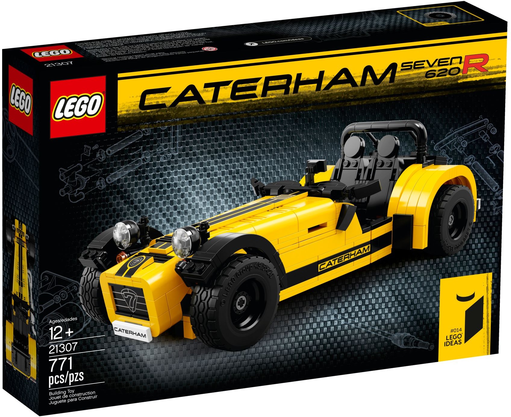 LEGO Ideas 21307 Vůz Caterham Seven 620R
