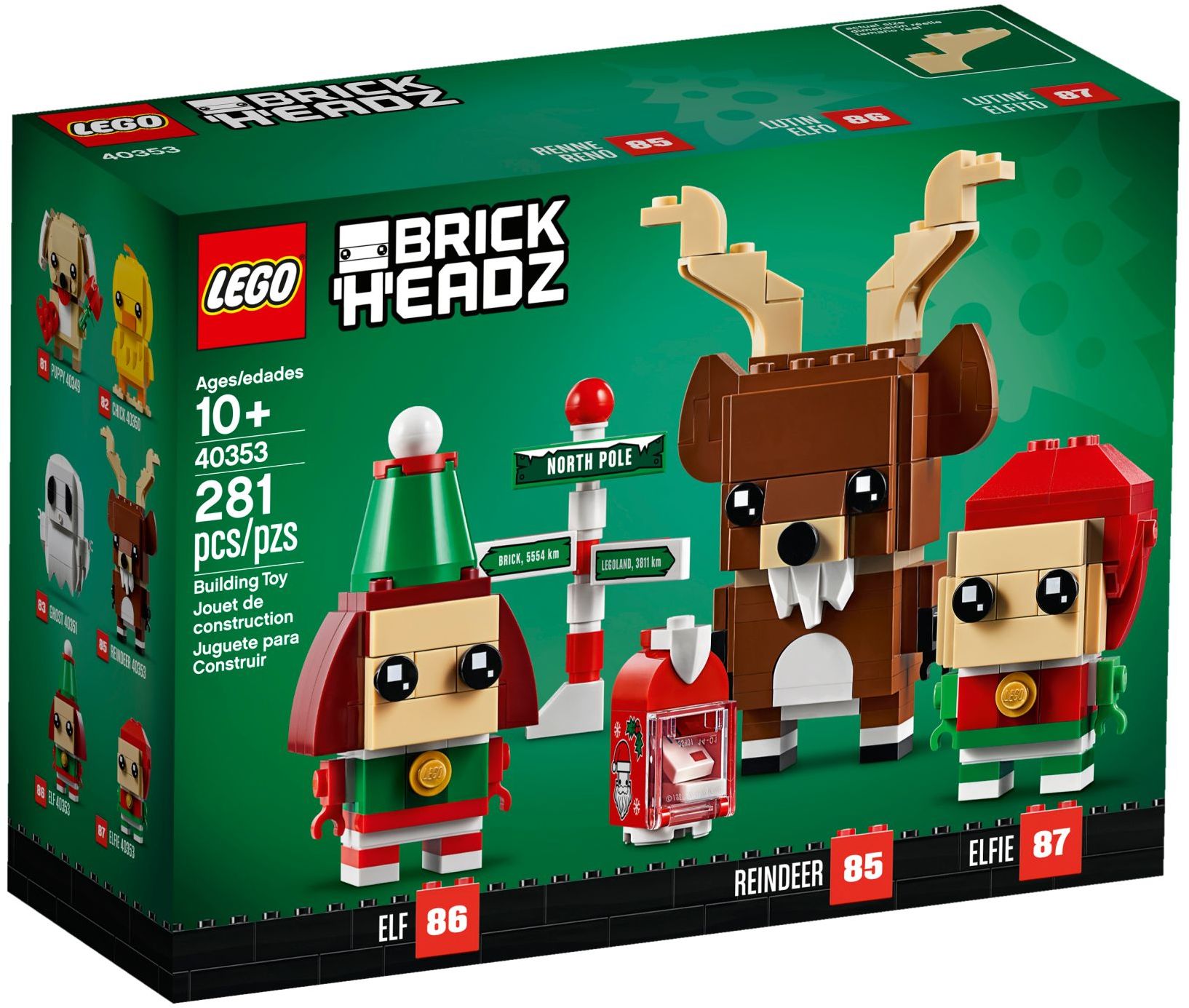 LEGO BrickHeadz 40353 Sob, elf a elfka