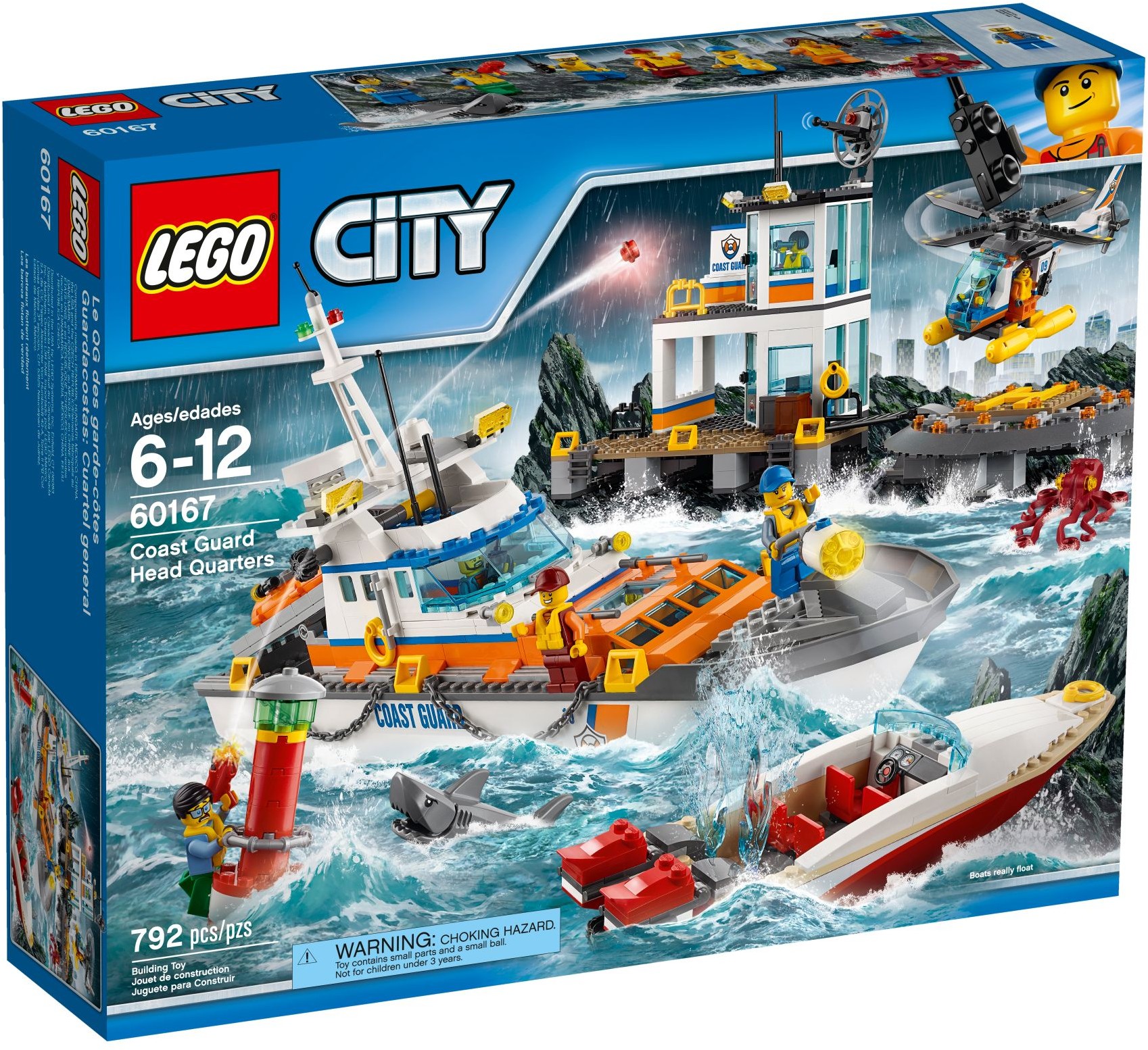 LEGO City 60167 Základna pobřežní hlídky