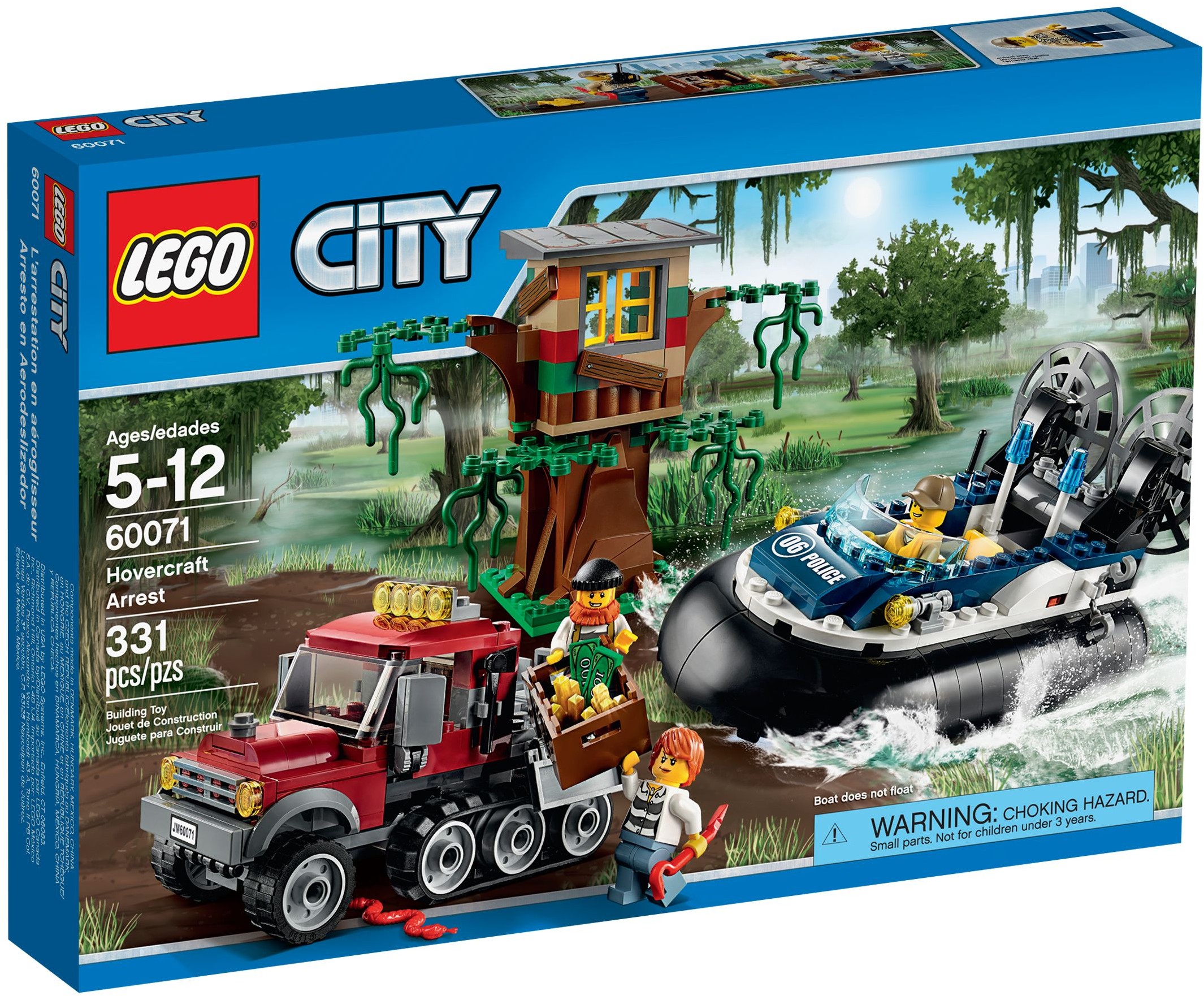 LEGO City 60071 Zadržení vznášedlem