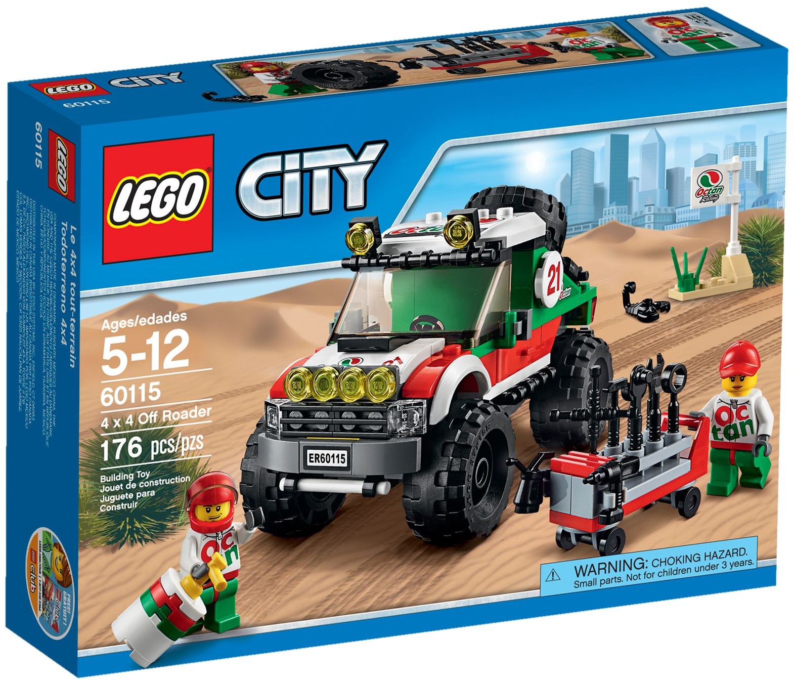 LEGO City 60115 Terénní vozidlo 4x4