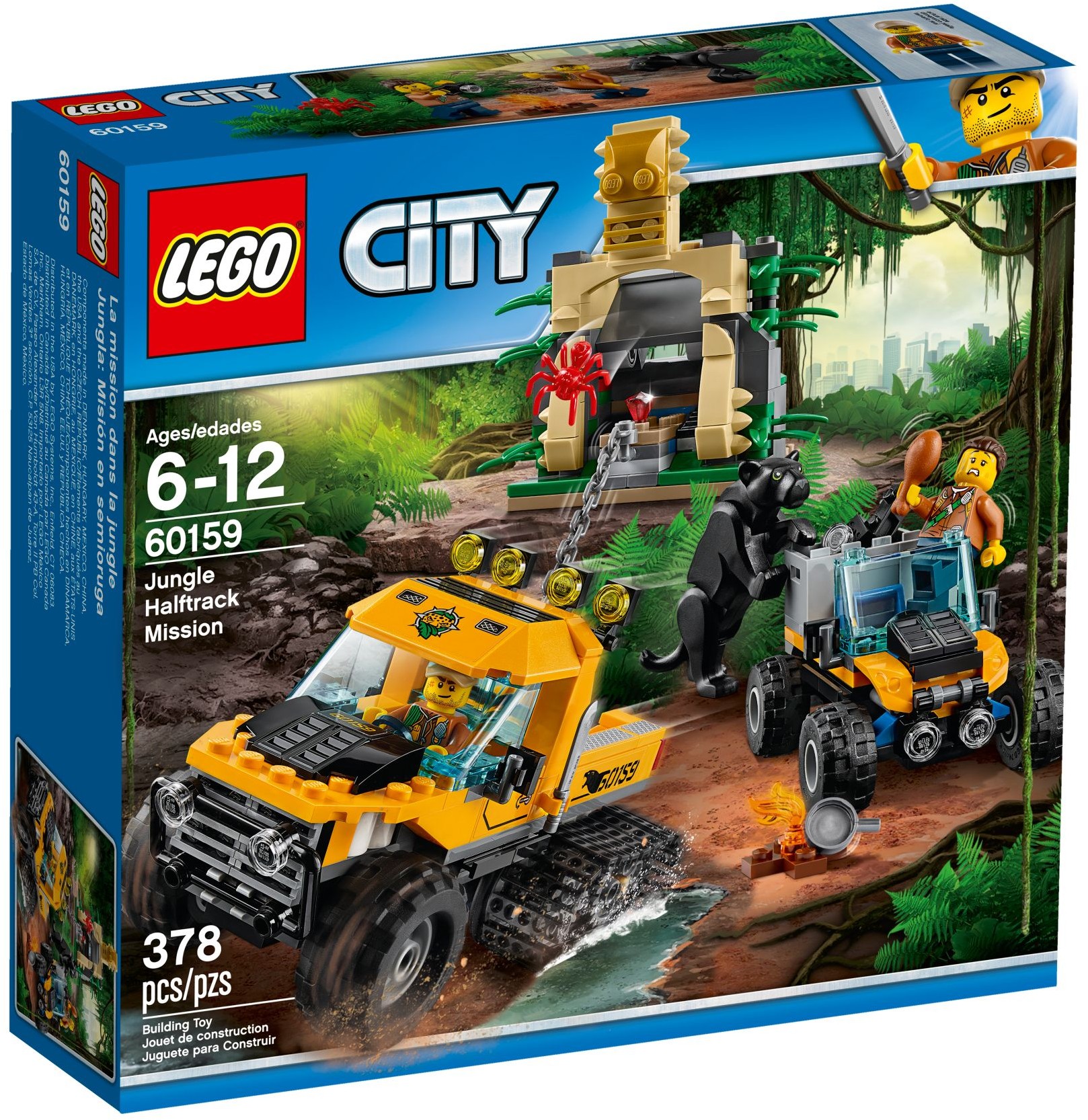 LEGO City 60159 Obrněný transportér do džungle