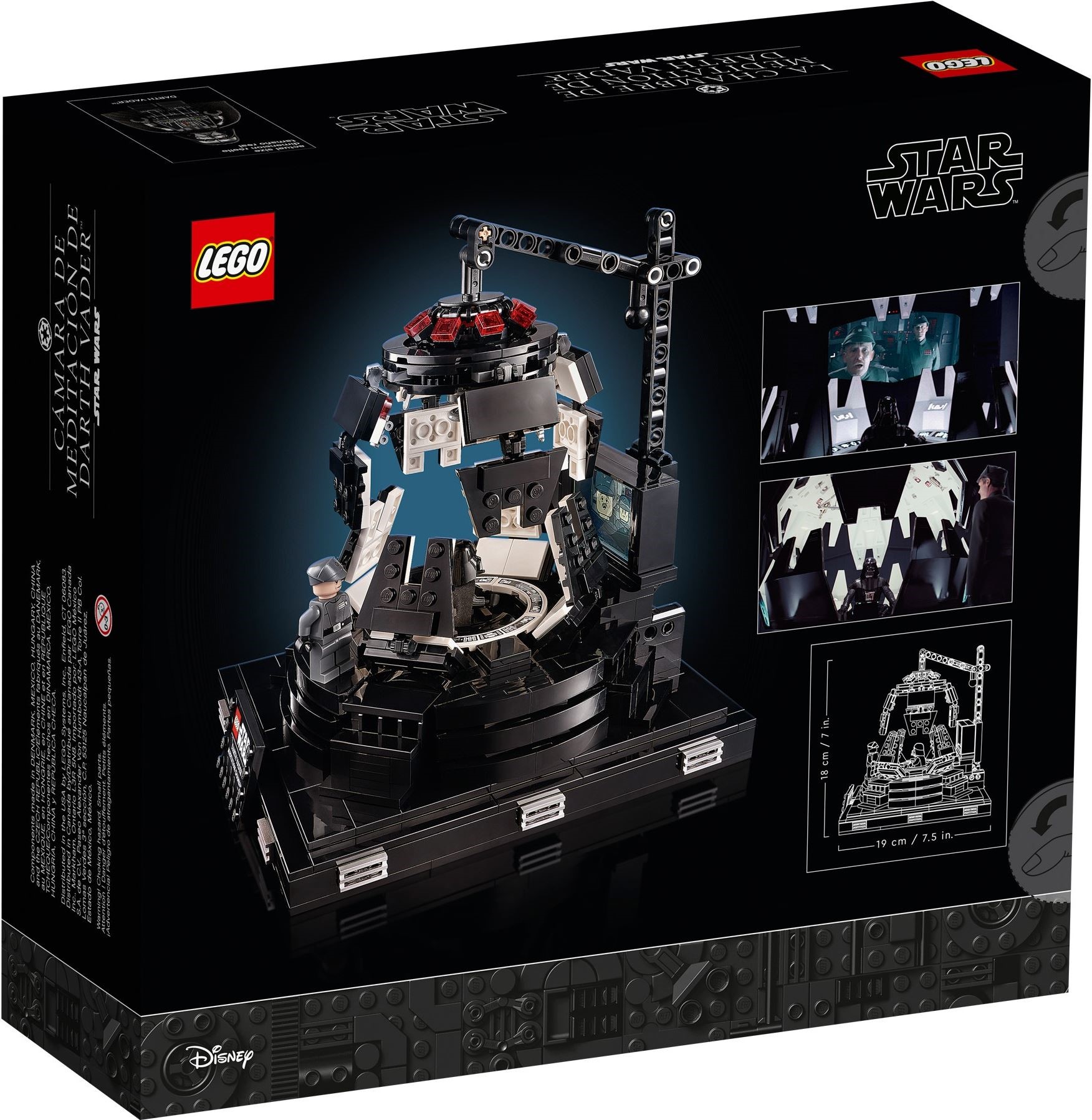 LEGO Star Wars 75296 Darth Vader a jeho meditační komora