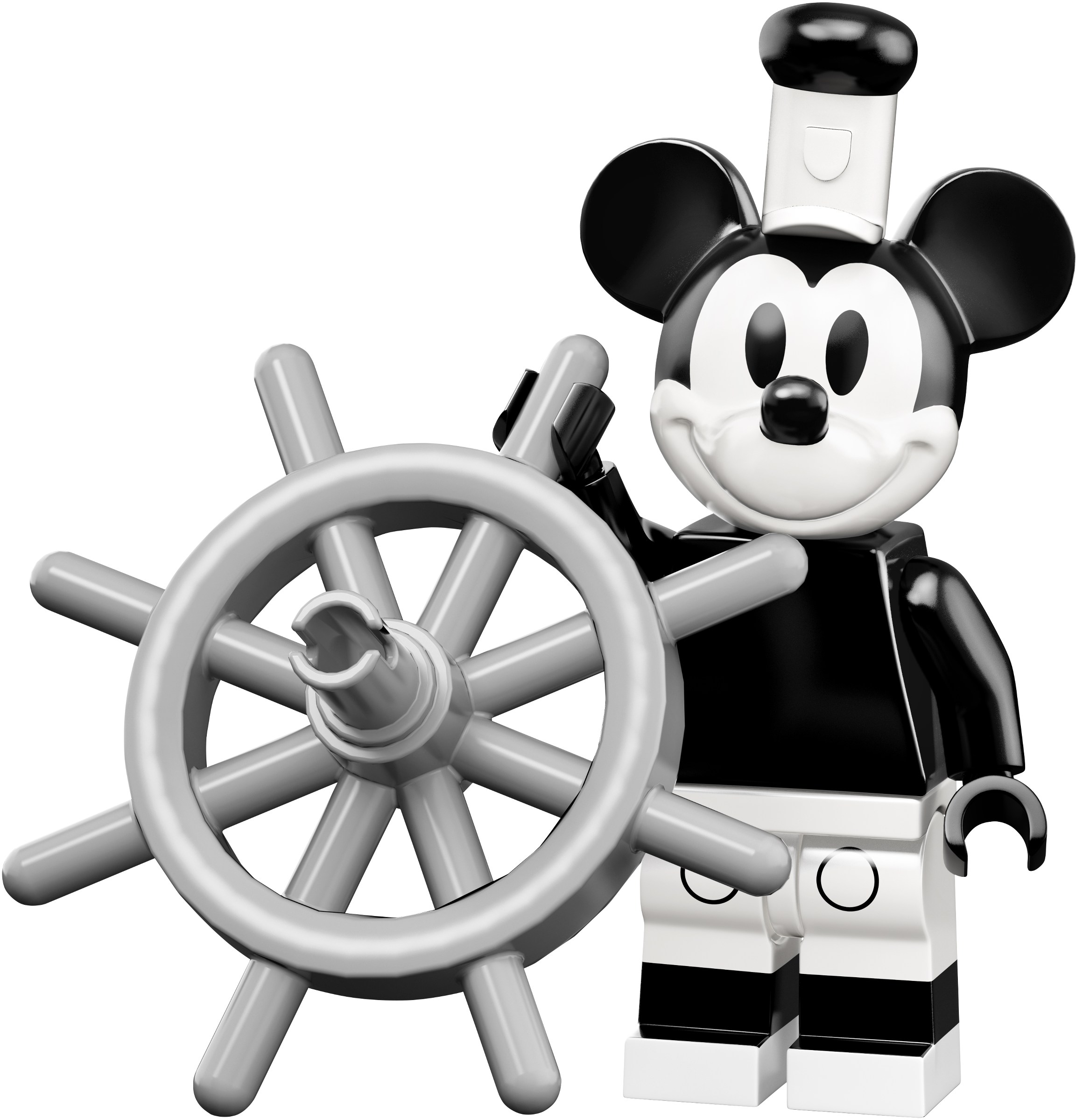 LEGO Minifigurka 71024 Disney 2 - 1 Černobílý Mickey
