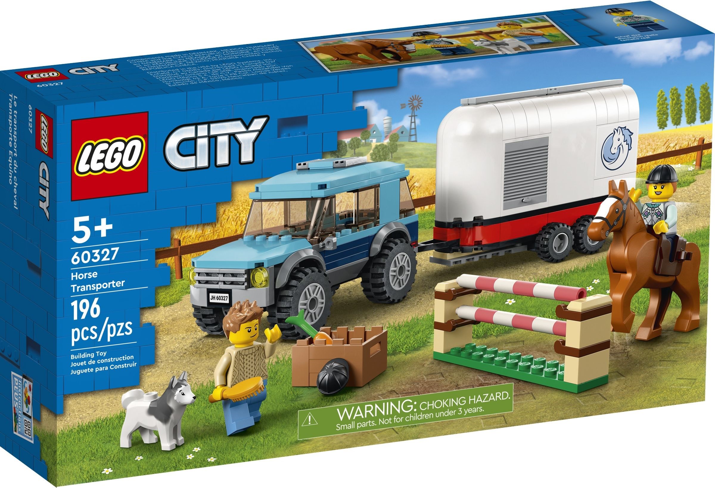 LEGO City 60327 Přepravník na koně