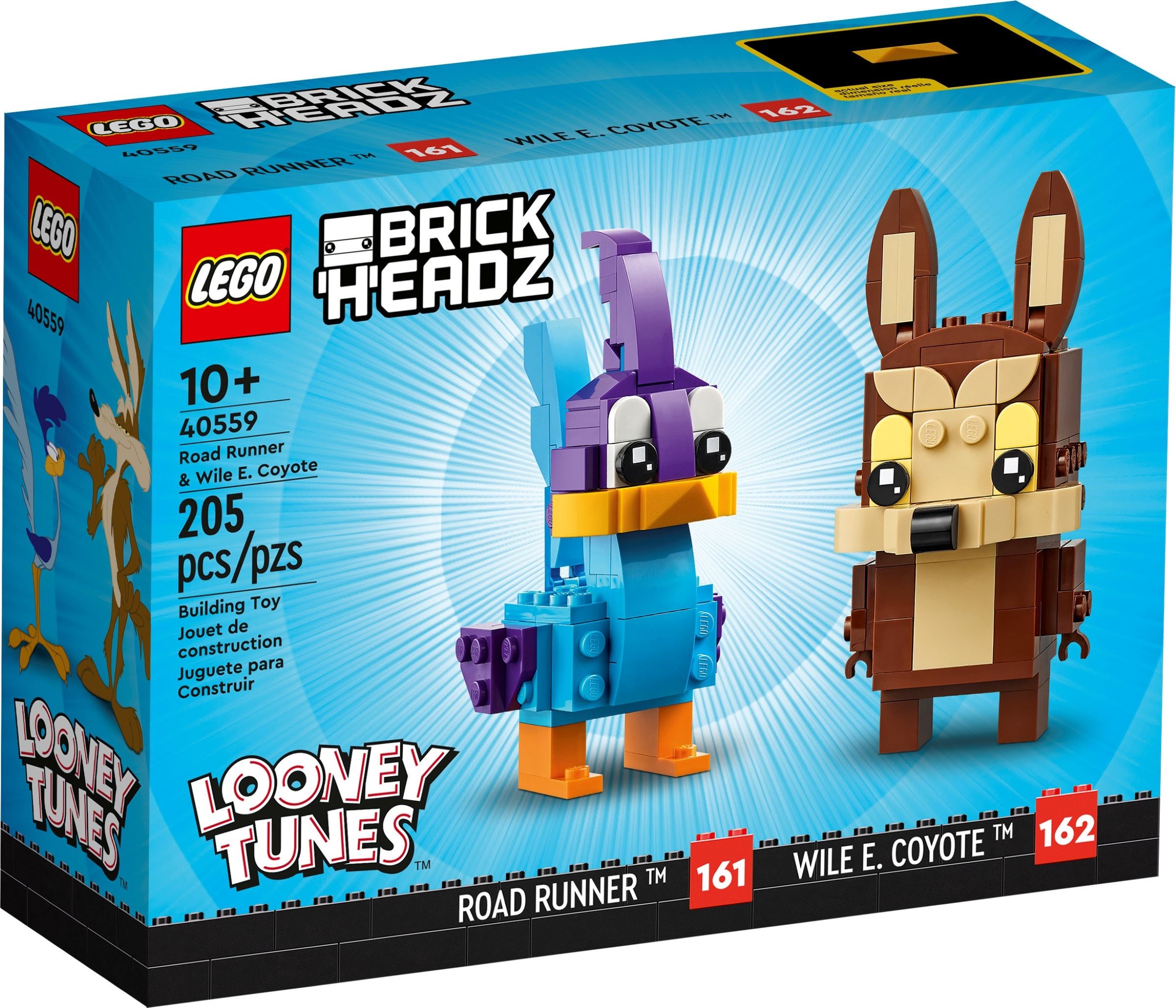 LEGO BrickHeadz 40559 Road Runner a Wile E. Coyote