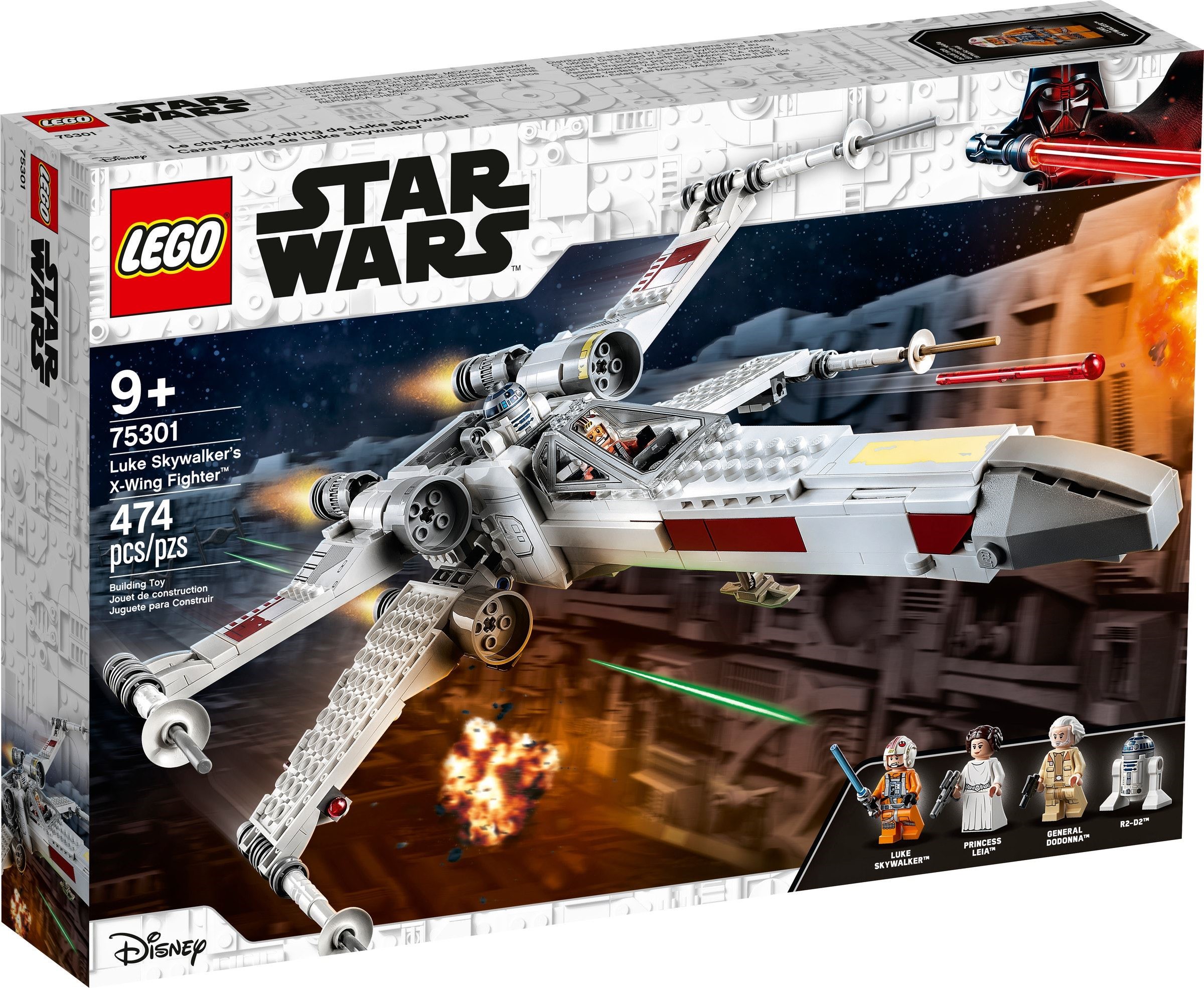 LEGO Star Wars 75301 Stíhačka X-wing Luka Skywalkera