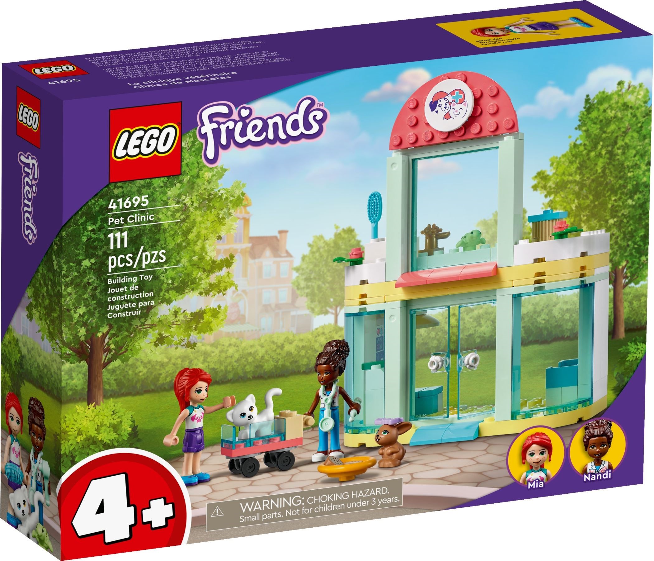 LEGO Friends 41695 Veterinární klinika