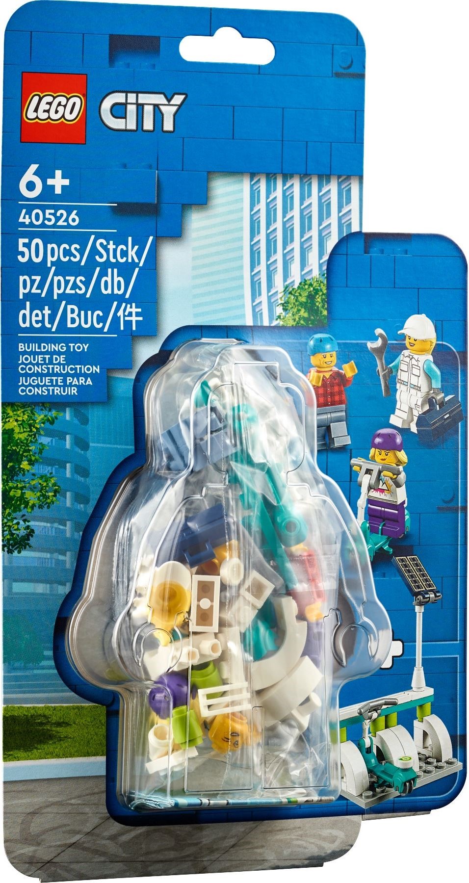 LEGO City 40526 Elektrické koloběžky a dobíjecí stanice