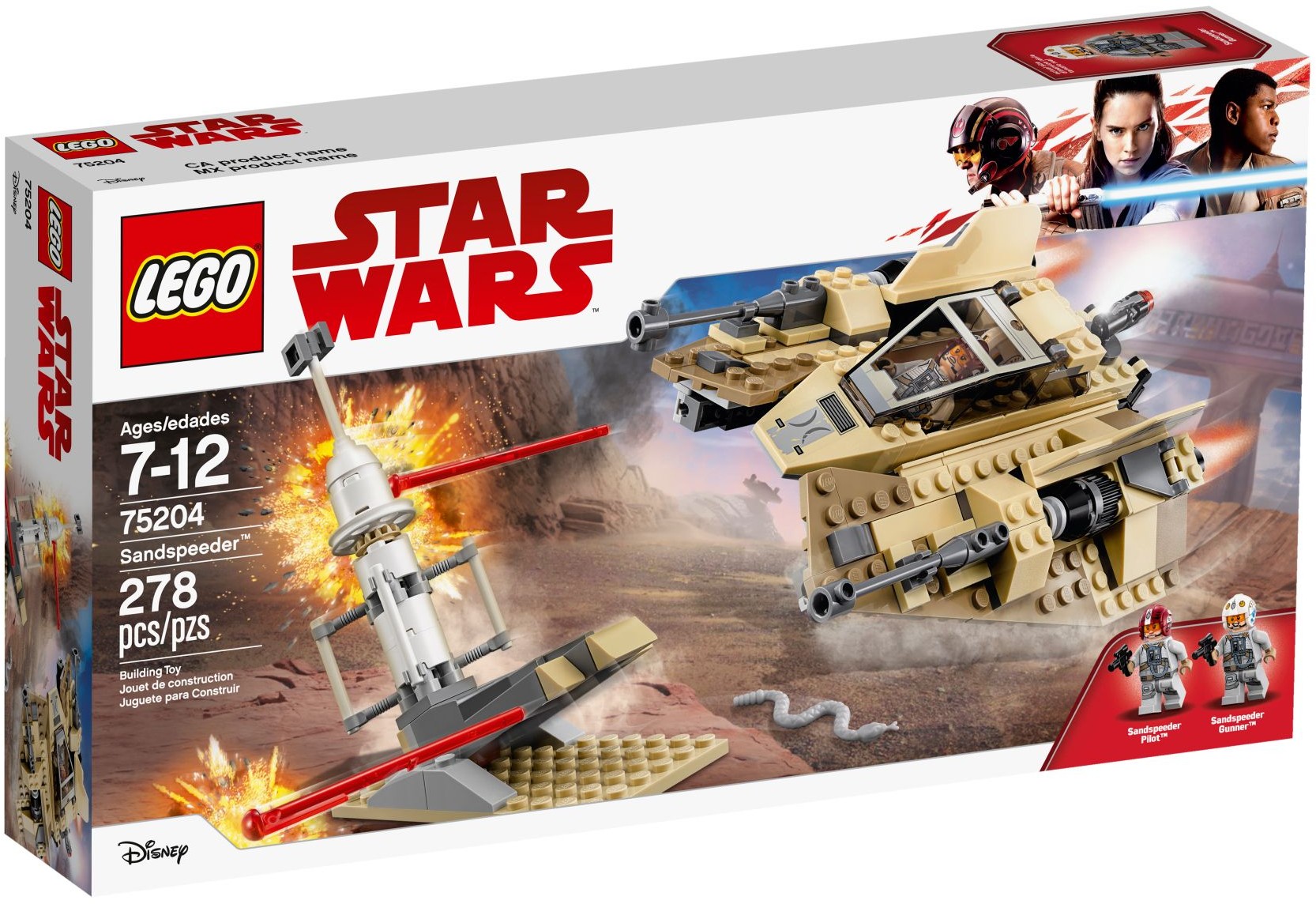 LEGO Star Wars 75204 Písečný kluzák