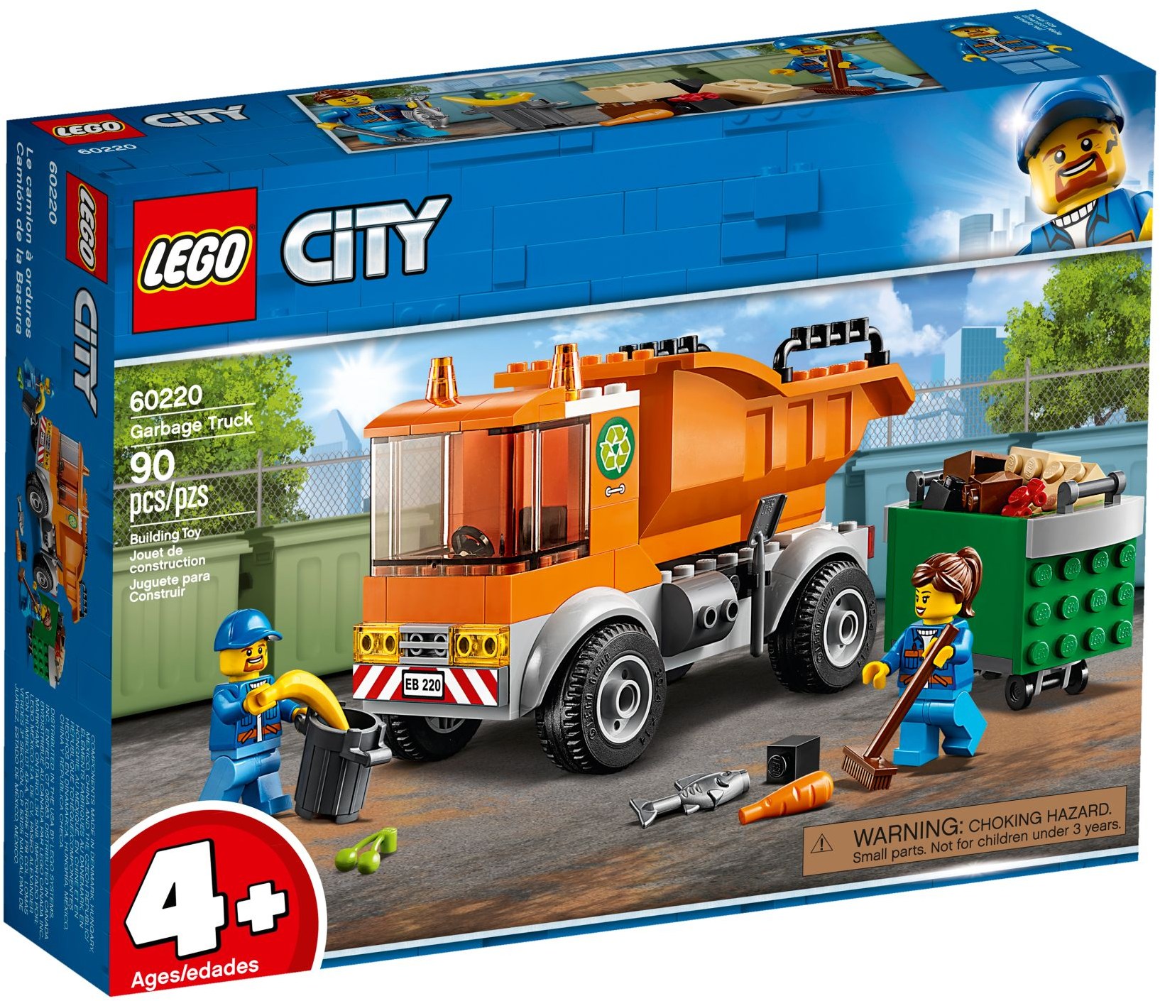 LEGO City 60220 Popelářské auto