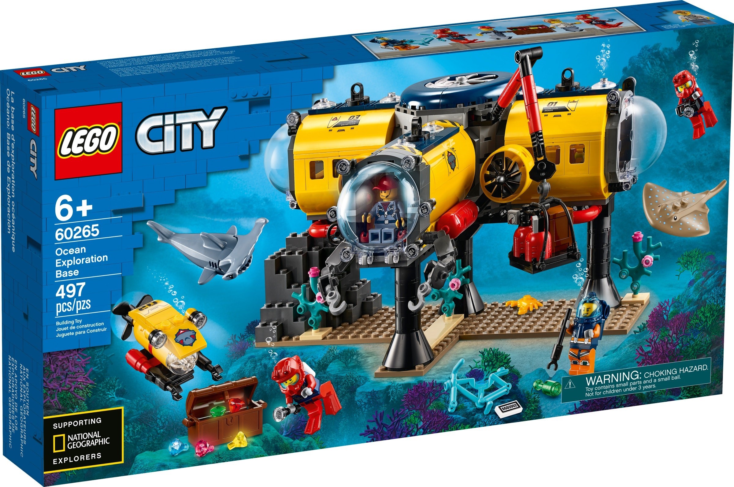 LEGO City 60265 Oceánská průzkumná základna