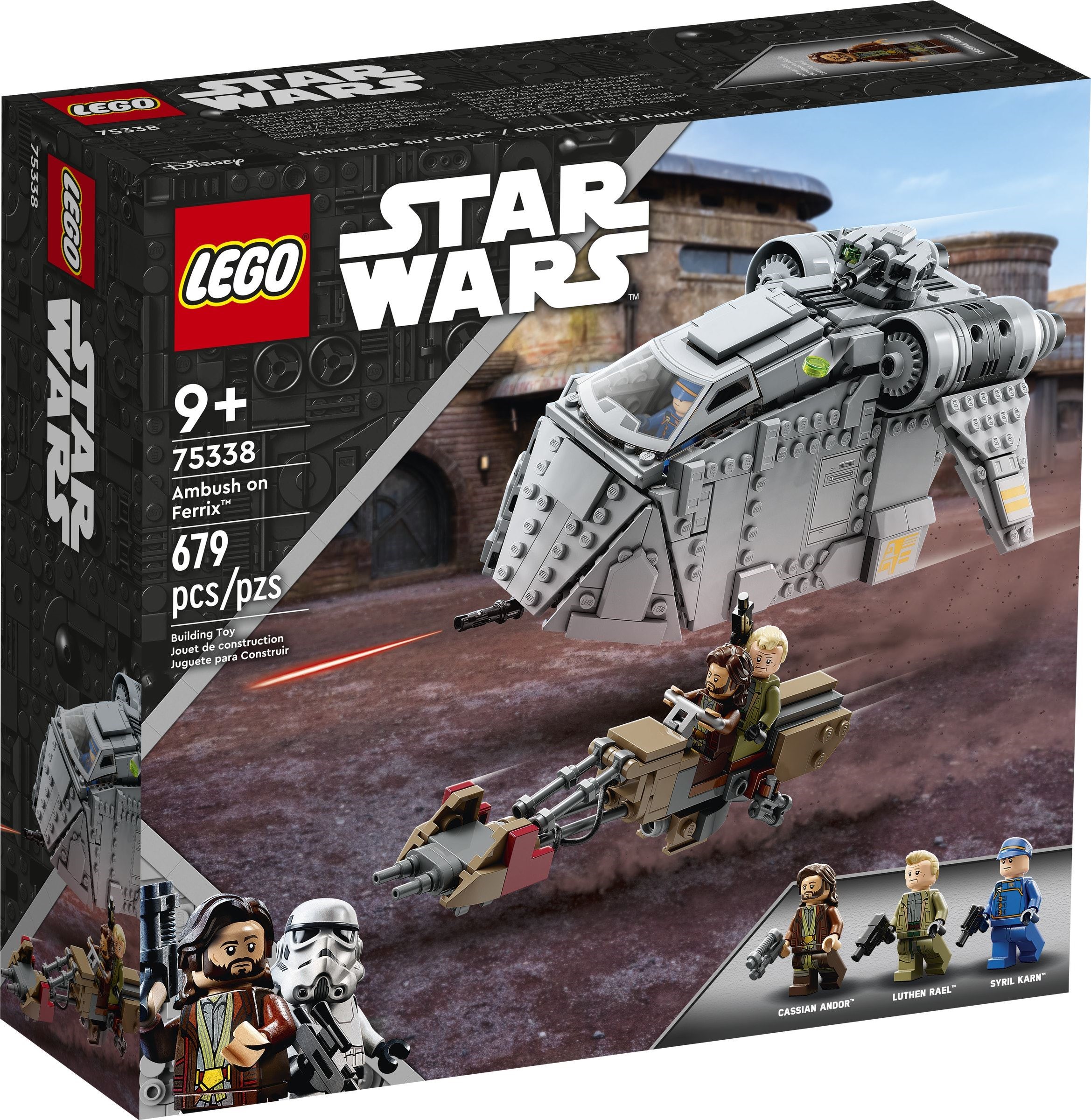 LEGO Star Wars 75338 Přepadení na planetě Ferrix