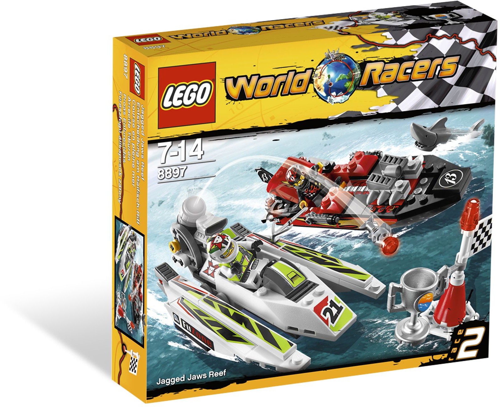 LEGO World Racers 8897 Rozeklaný útes