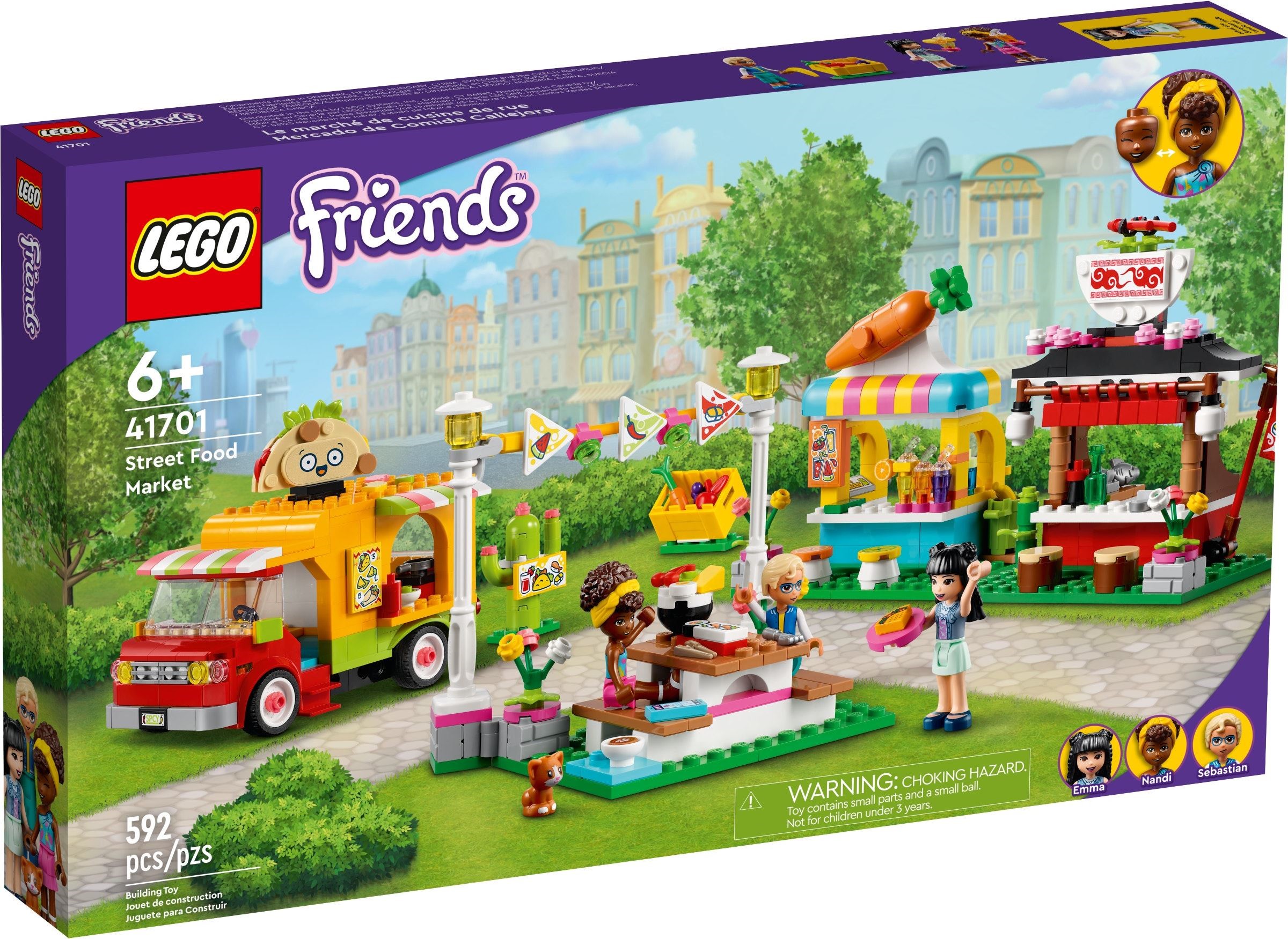 LEGO Friends 41701 Pouliční trh s jídlem