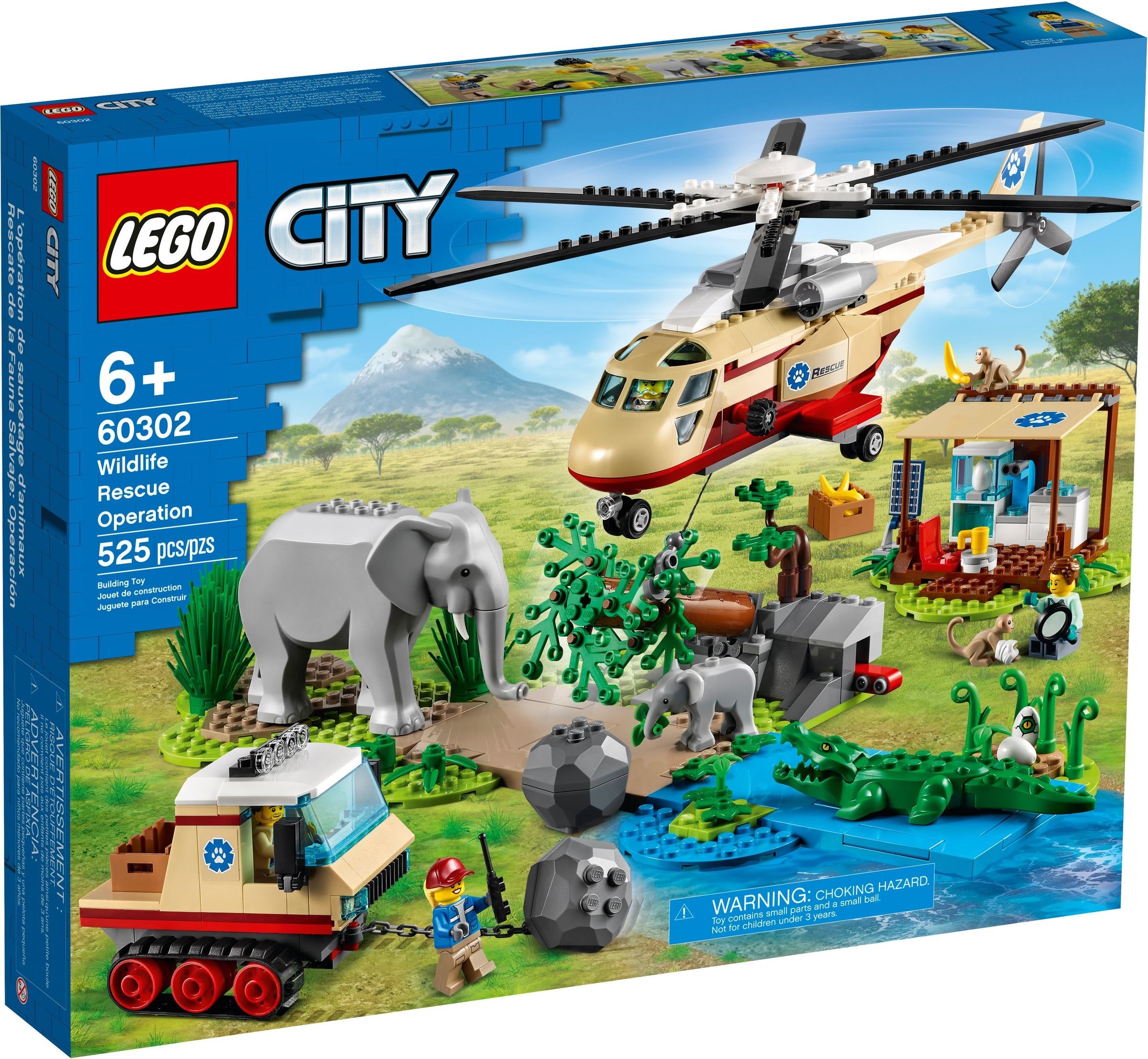 LEGO City 60302 Záchranná operace v divočině 