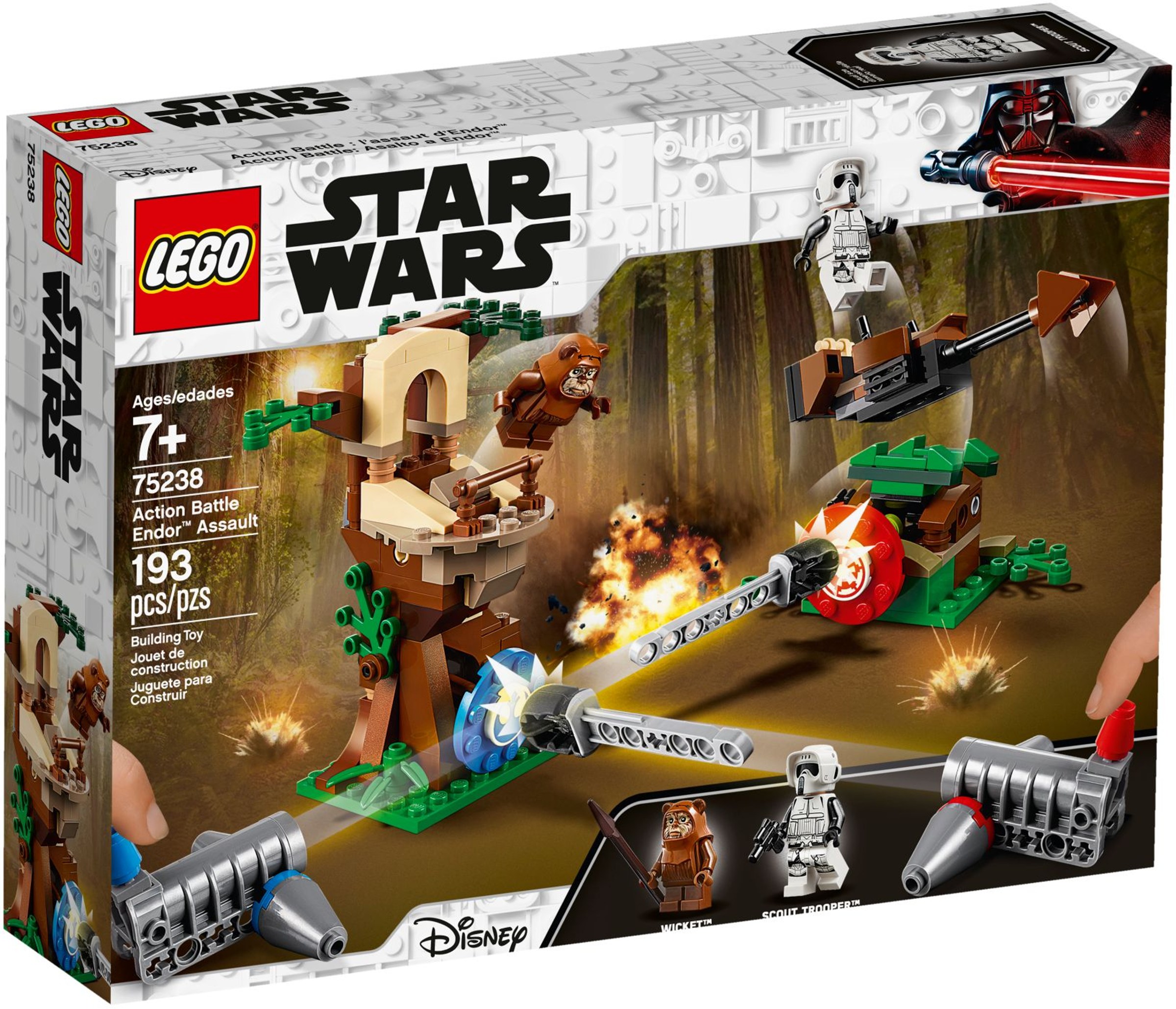 LEGO Star Wars 75238 Napadení na planetě Endor