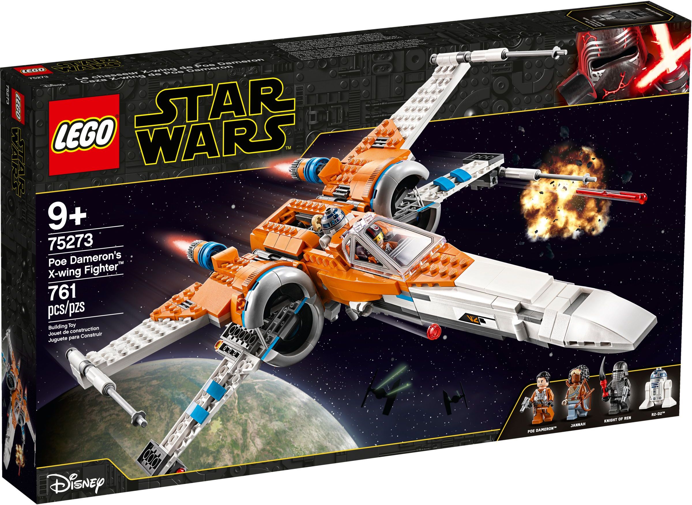 LEGO Star Wars 75273 Stíhačka X-wing Poe
