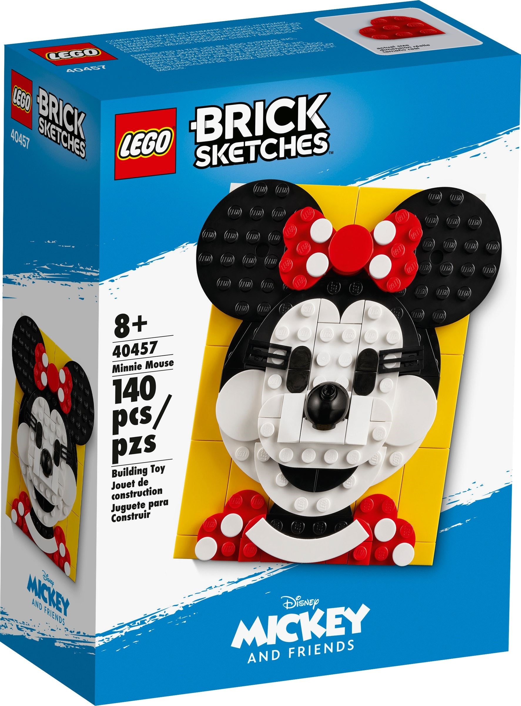 LEGO Brick Sketches 40457 Myška Minnie