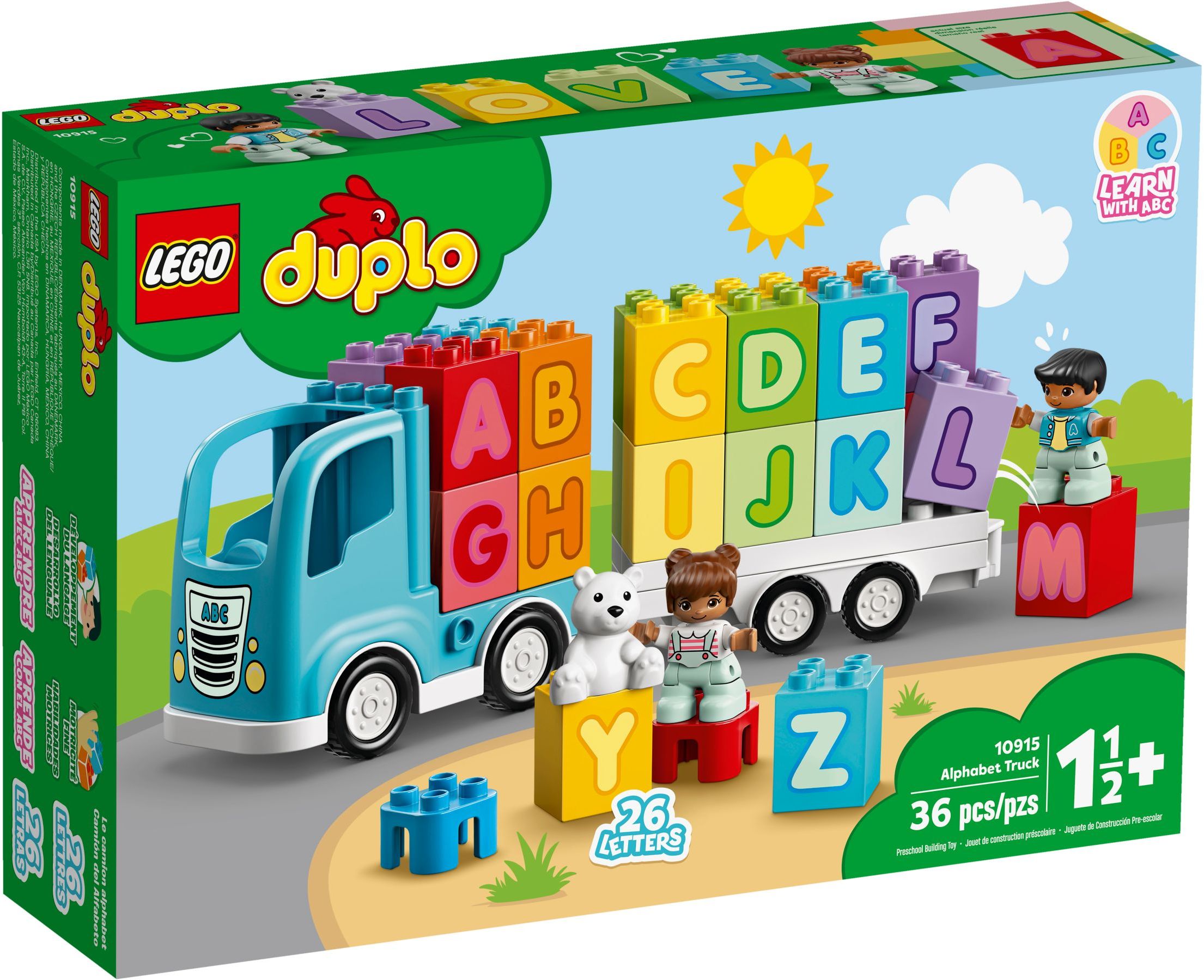 LEGO Duplo 10915 Náklaďák s abecedou