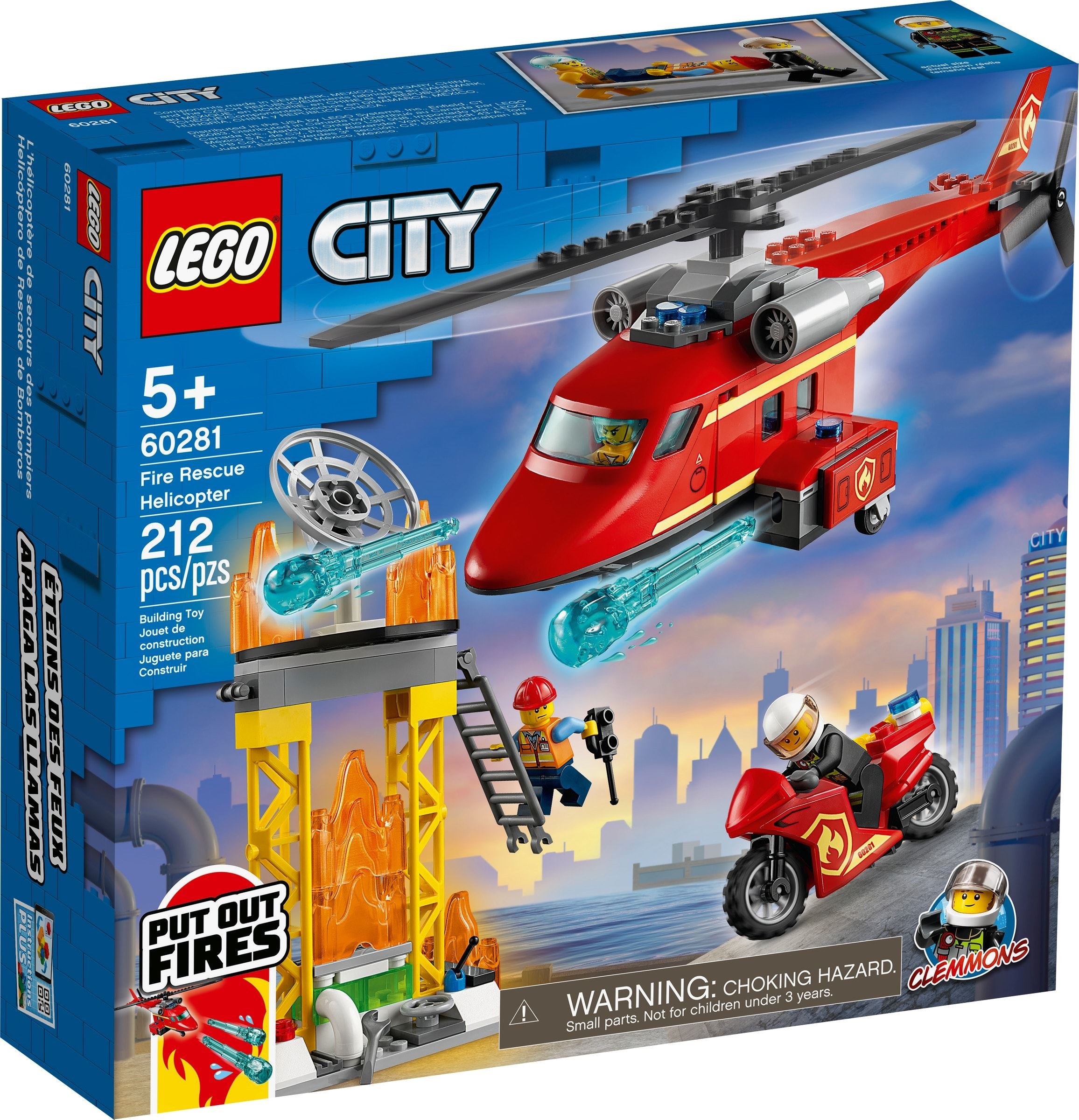 LEGO City 60281 Hasičský záchranný vrtulník