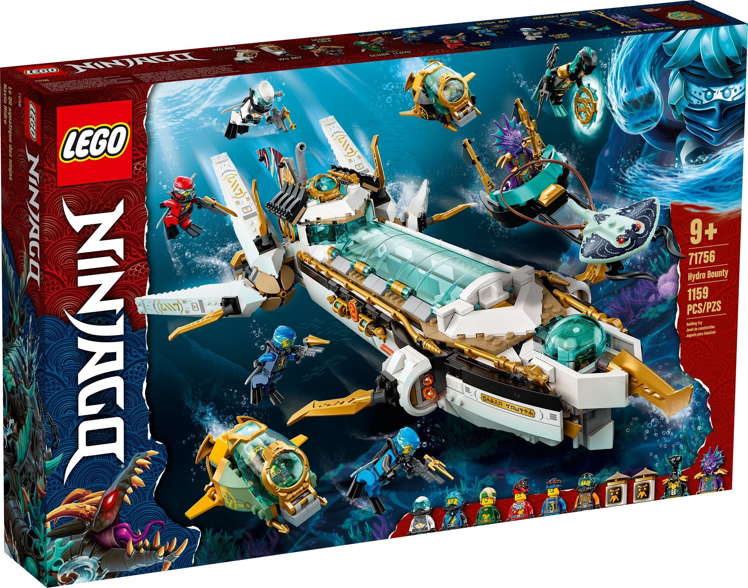 LEGO Ninjago 71756 Odměna na vlnách