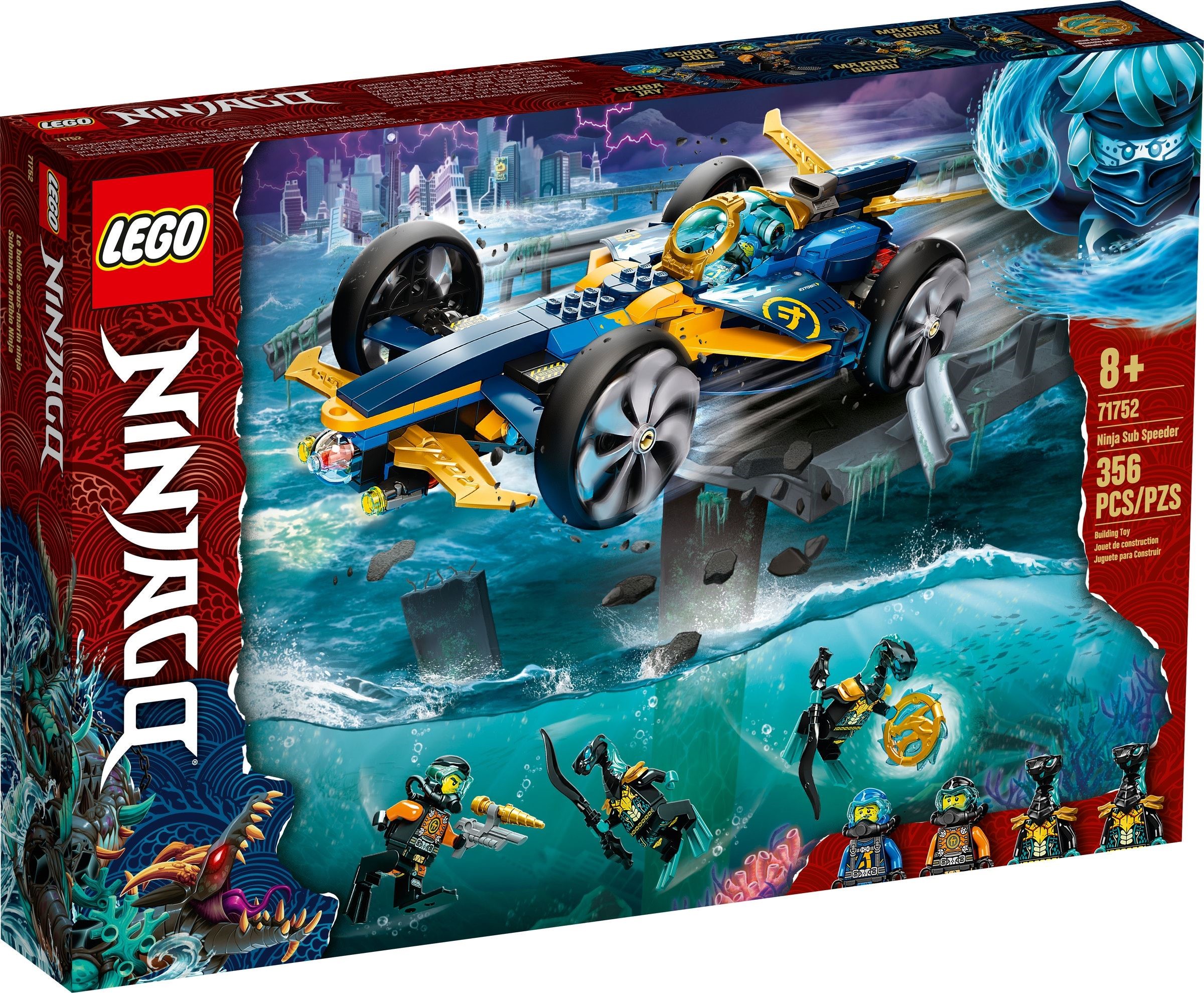 LEGO Ninjago 71752 Univerzální nindža auto