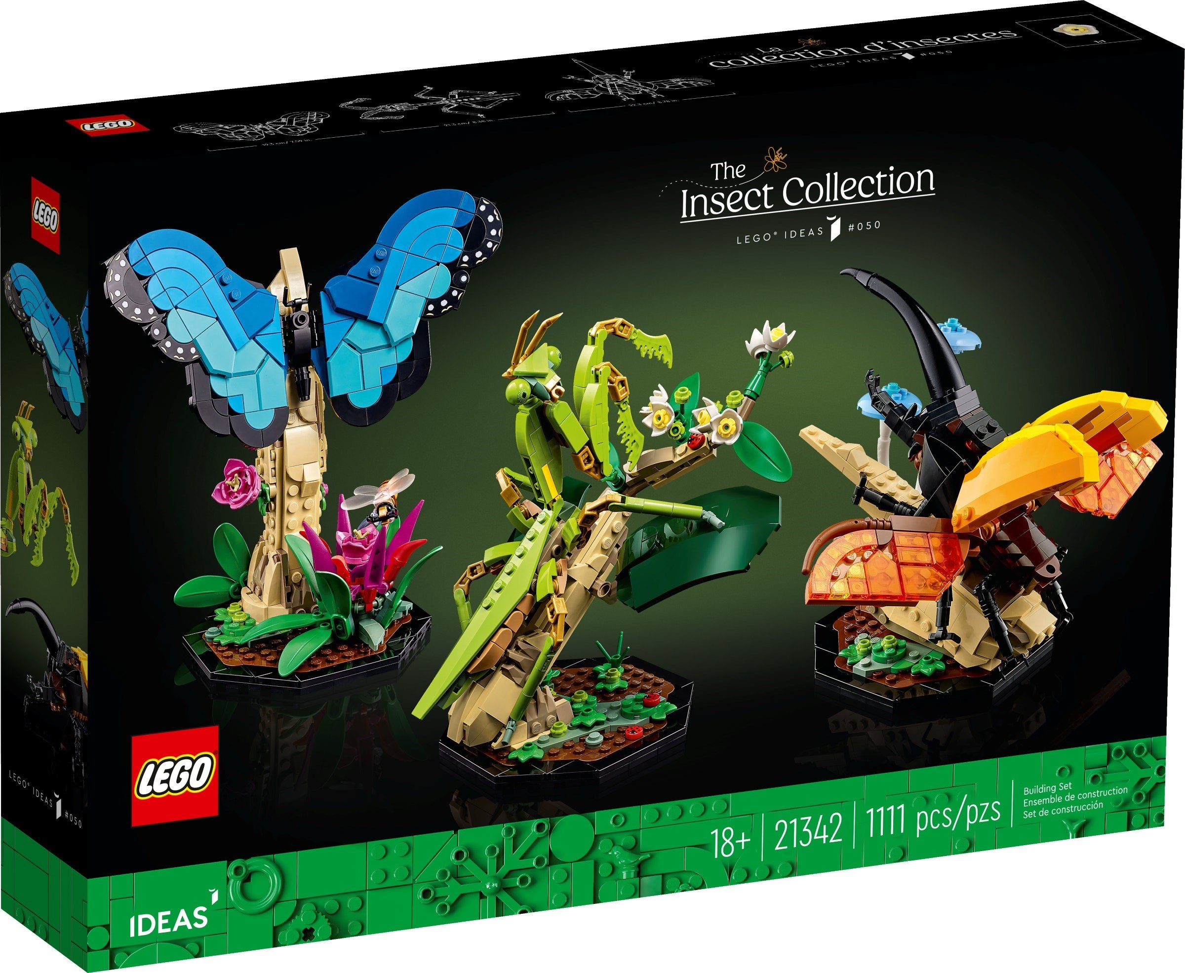 LEGO Ideas 21342 Hmyzí kolekce
