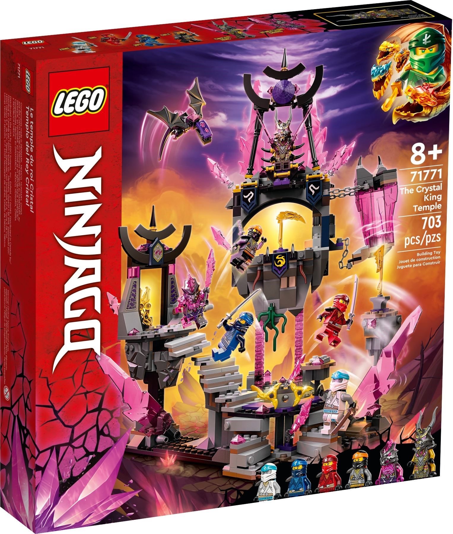 LEGO Ninjago 71771 Chrám Křišťálového krále