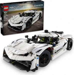 LEGO Technic 42184 Bílé hyperauto Koenigsegg Jesko Absolut