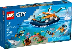 LEGO City 60377 Průzkumná ponorka potápěčů