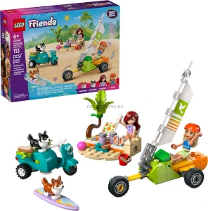LEGO Friends 42641 Dobrodružství se surfujícími psy a skútrem
