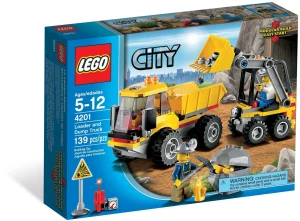 LEGO City 4201 Nakladač a sklápěčka